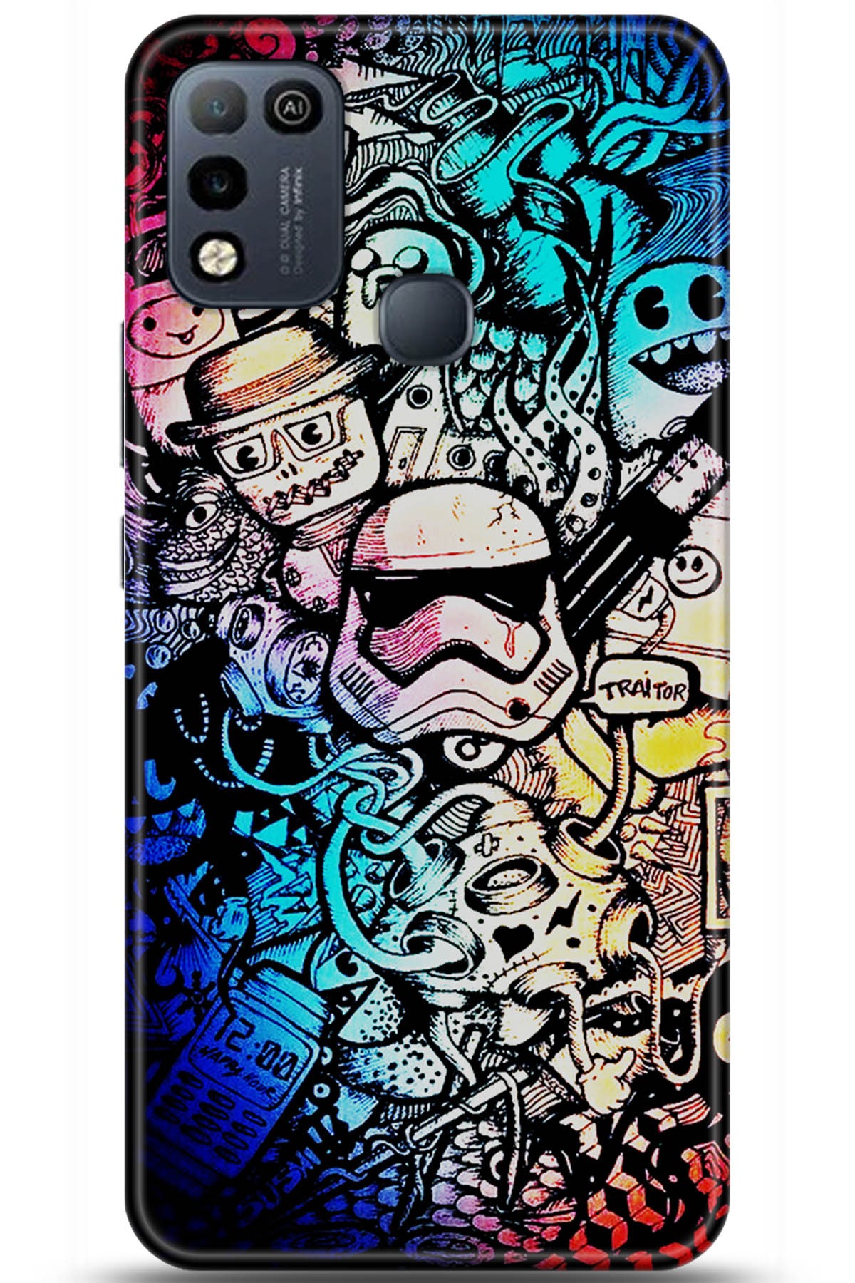 iNfinix Hot 10 Play Uyumlu Kılıf HD Baskılı Kılıf - Followed Institution 5973