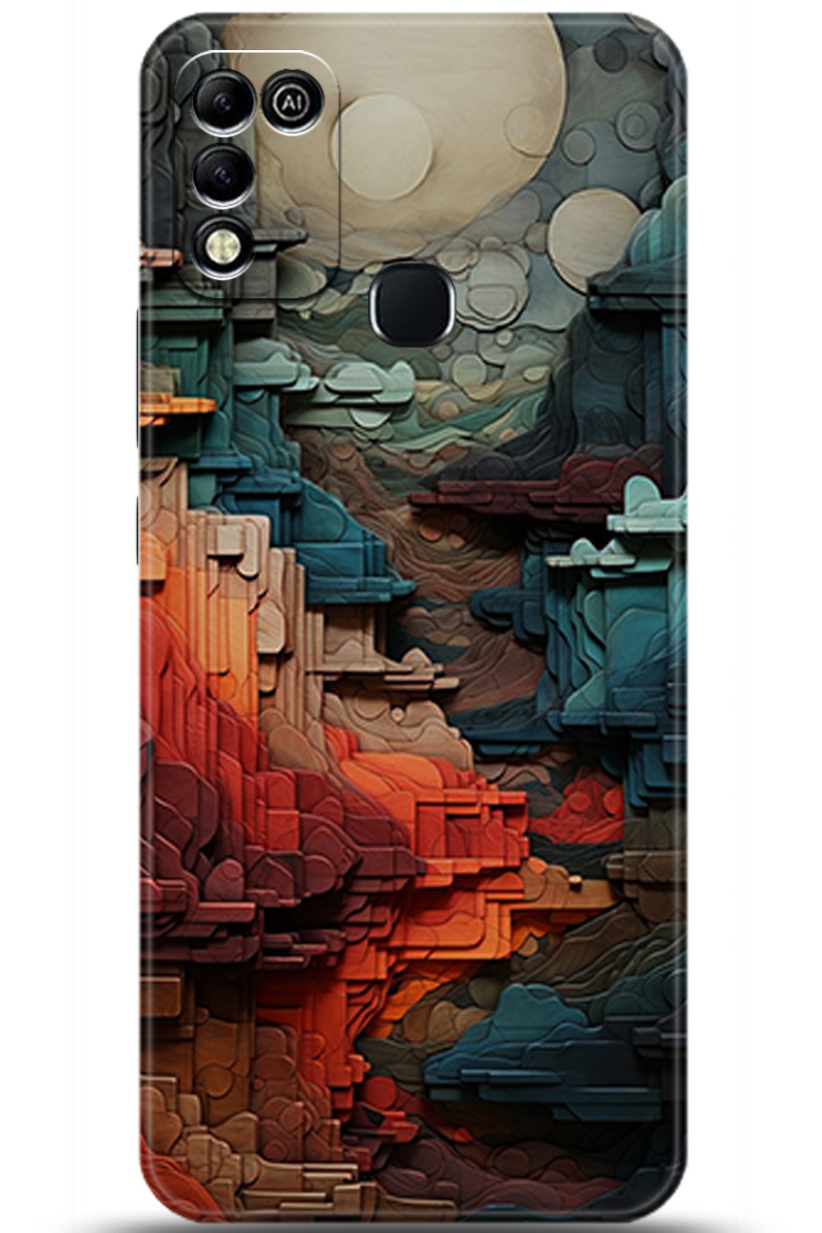 iNfinix Hot 11 Play Uyumlu Kılıf HD Baskılı Kılıf - Followed Institution 5218