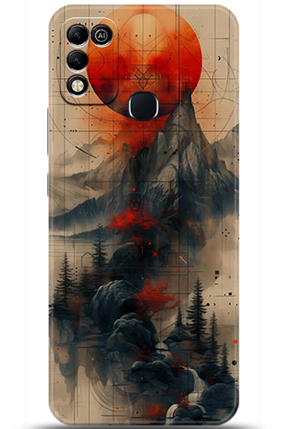 iNfinix Hot 11 Play Uyumlu Kılıf HD Baskılı Kılıf - Followed Institution 5244