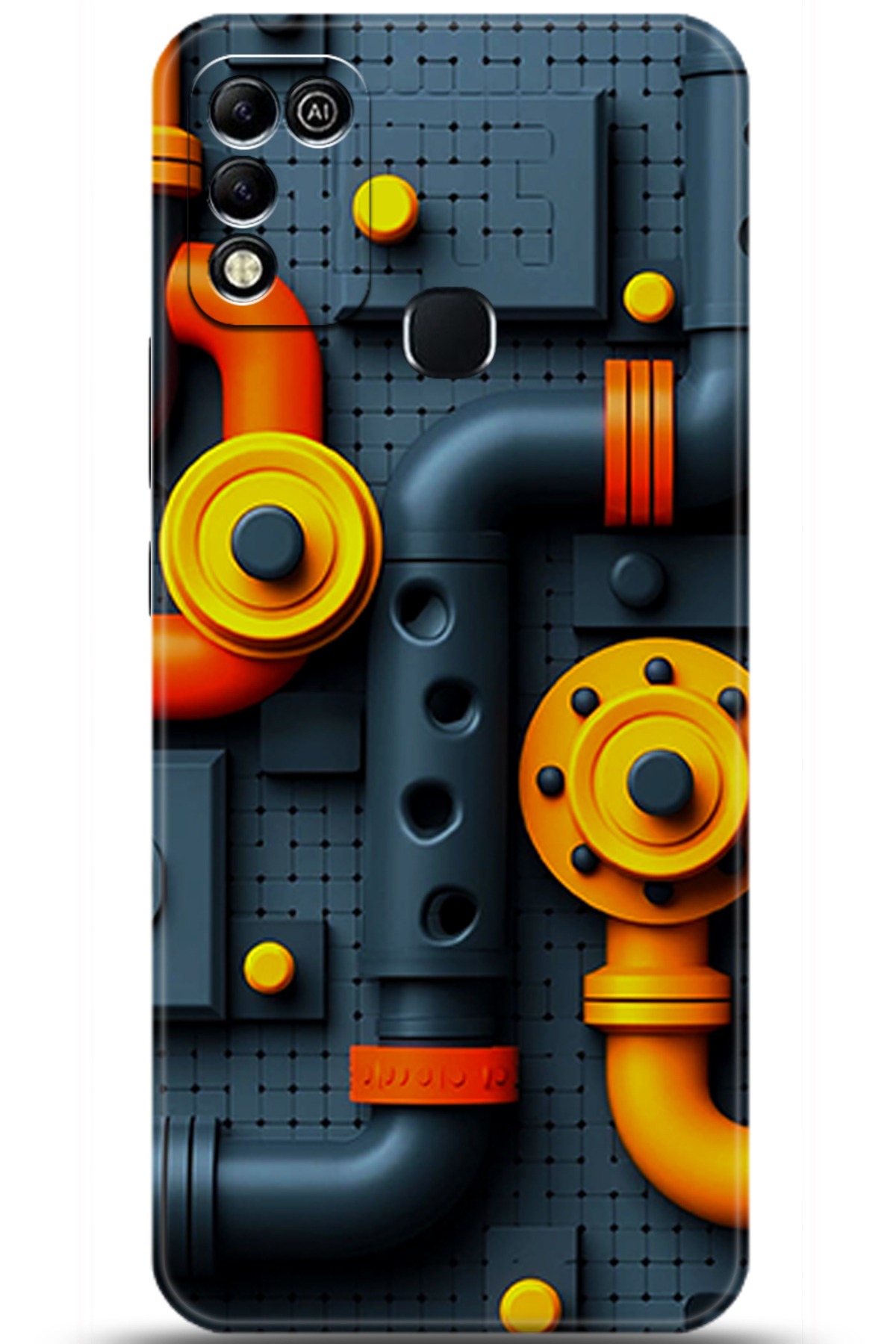 iNfinix Hot 11 Play Uyumlu Kılıf HD Baskılı Kılıf - Followed Institution 5466