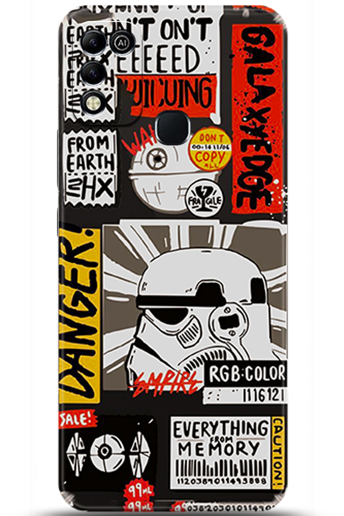 iNfinix Hot 11 Play Uyumlu Kılıf HD Baskılı Kılıf - Followed Institution 5555