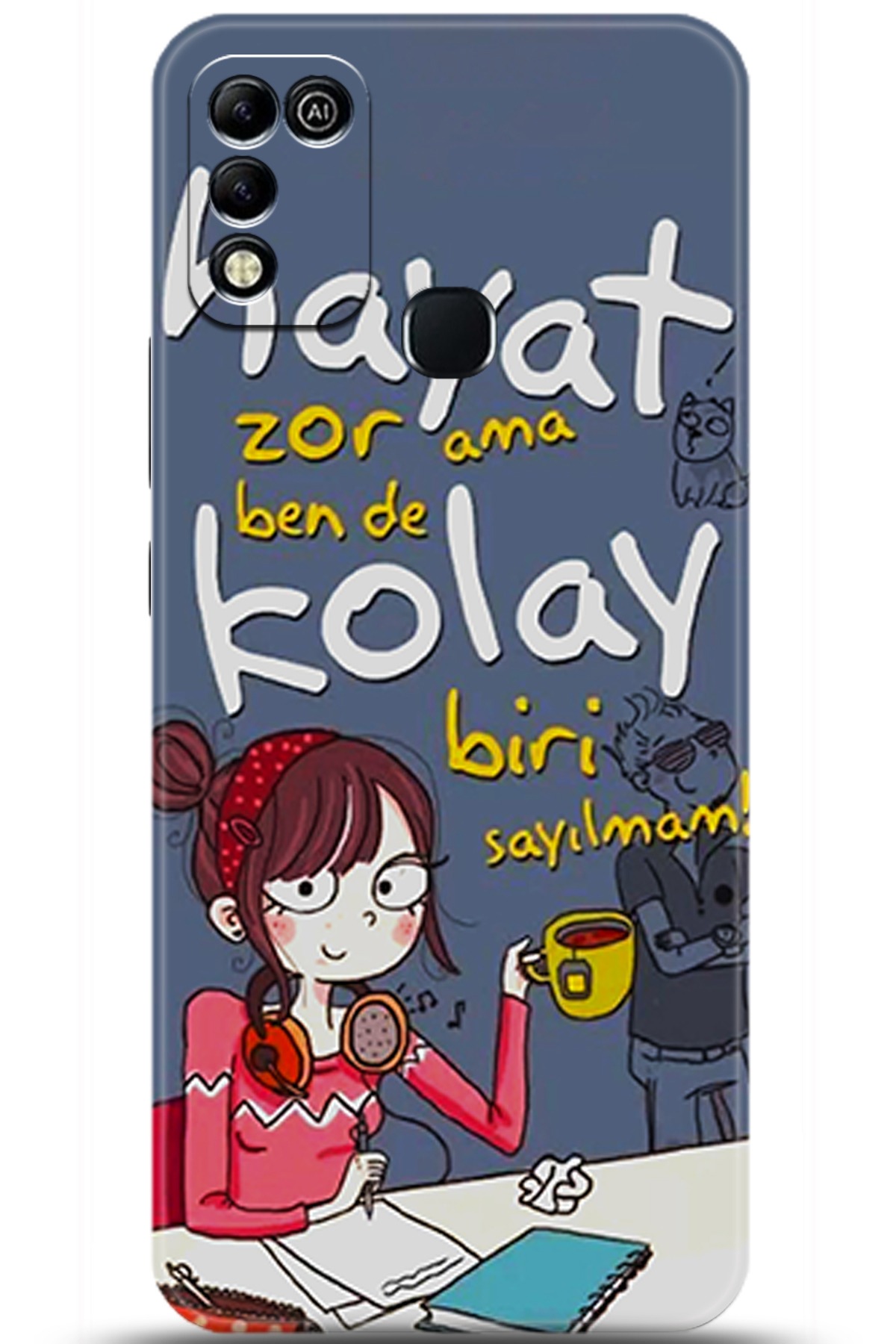 iNfinix Hot 11 Play Uyumlu Kılıf HD Baskılı Kılıf - Followed Institution 5686