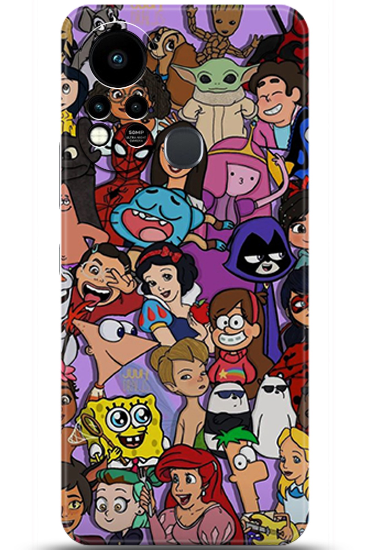 iNfinix Hot 11s Uyumlu Kılıf HD Baskılı Kılıf - Followed Institution 5168