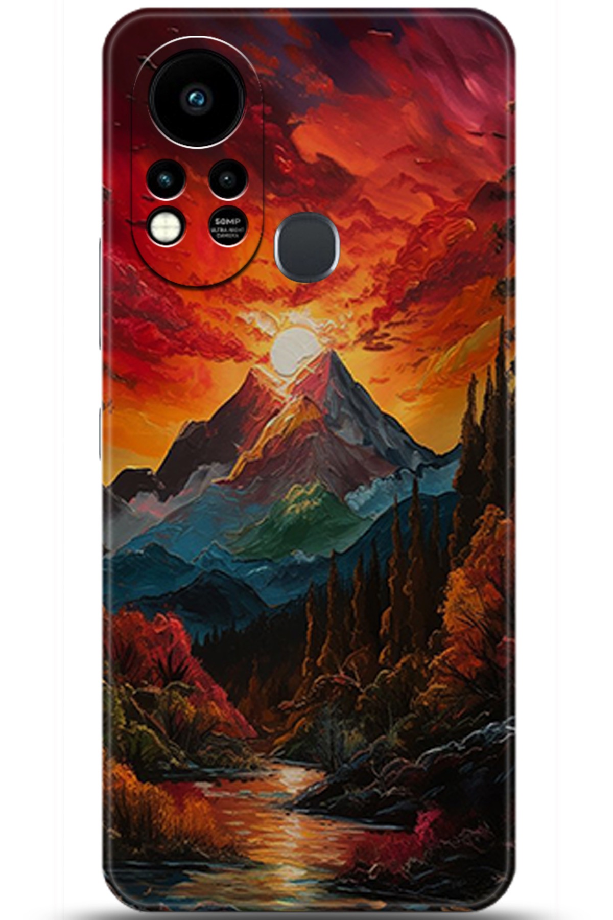 iNfinix Hot 11s Uyumlu Kılıf HD Baskılı Kılıf - Followed Institution 5224