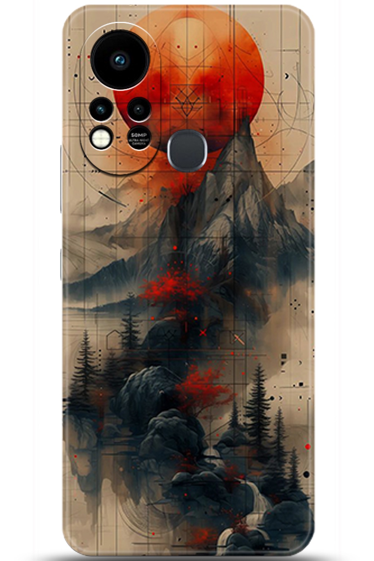 iNfinix Hot 11s Uyumlu Kılıf HD Baskılı Kılıf - Followed Institution 5244