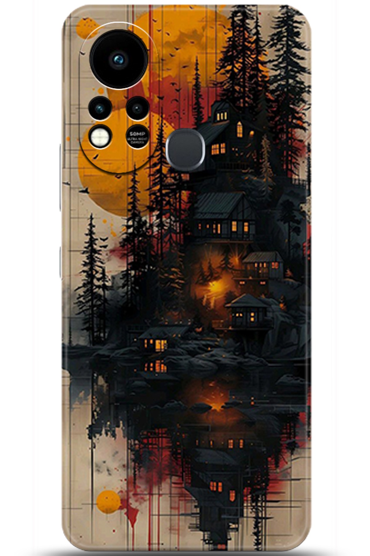 iNfinix Hot 11s Uyumlu Kılıf HD Baskılı Kılıf - Followed Institution 5292