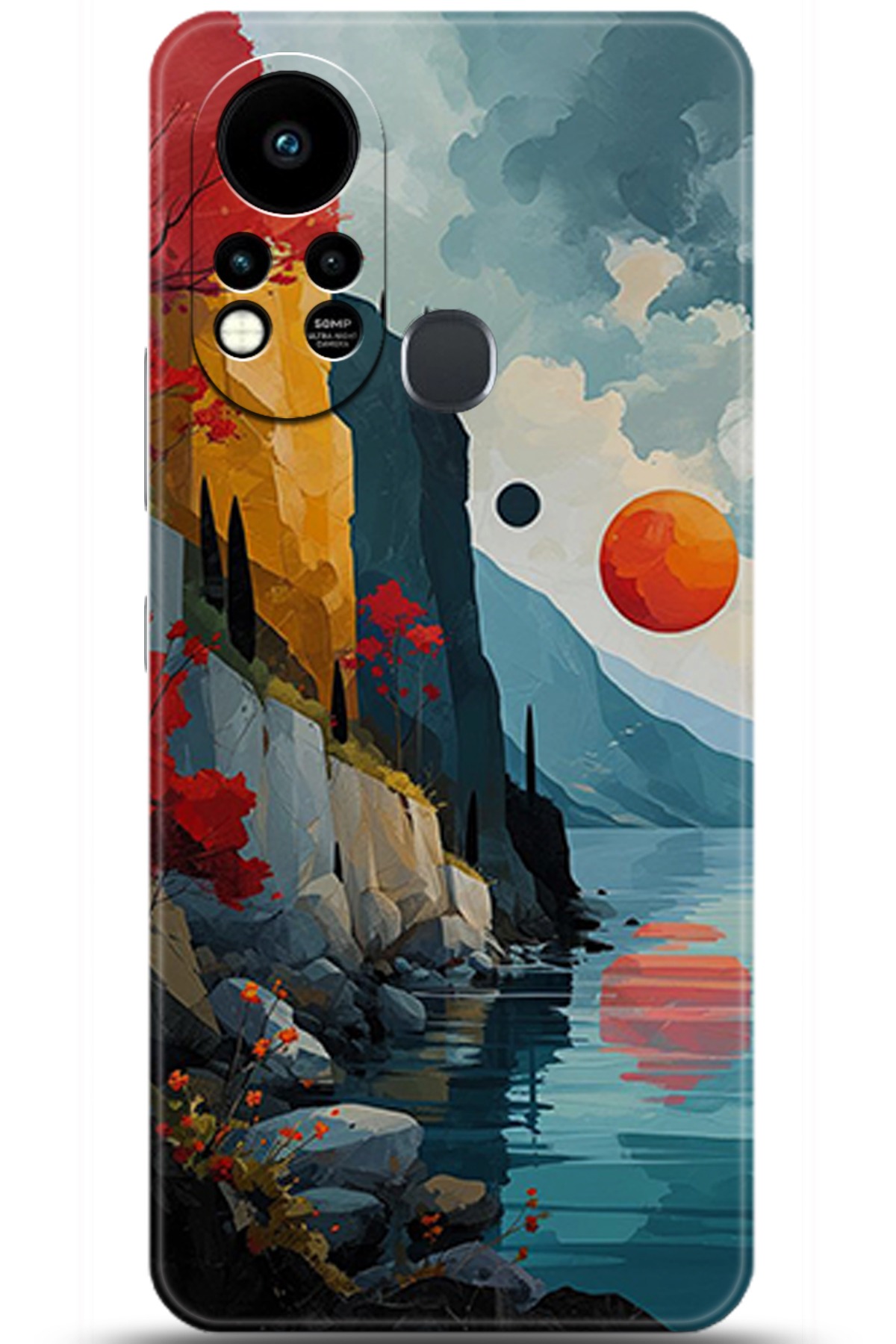 iNfinix Hot 11s Uyumlu Kılıf HD Baskılı Kılıf - Followed Institution 5368