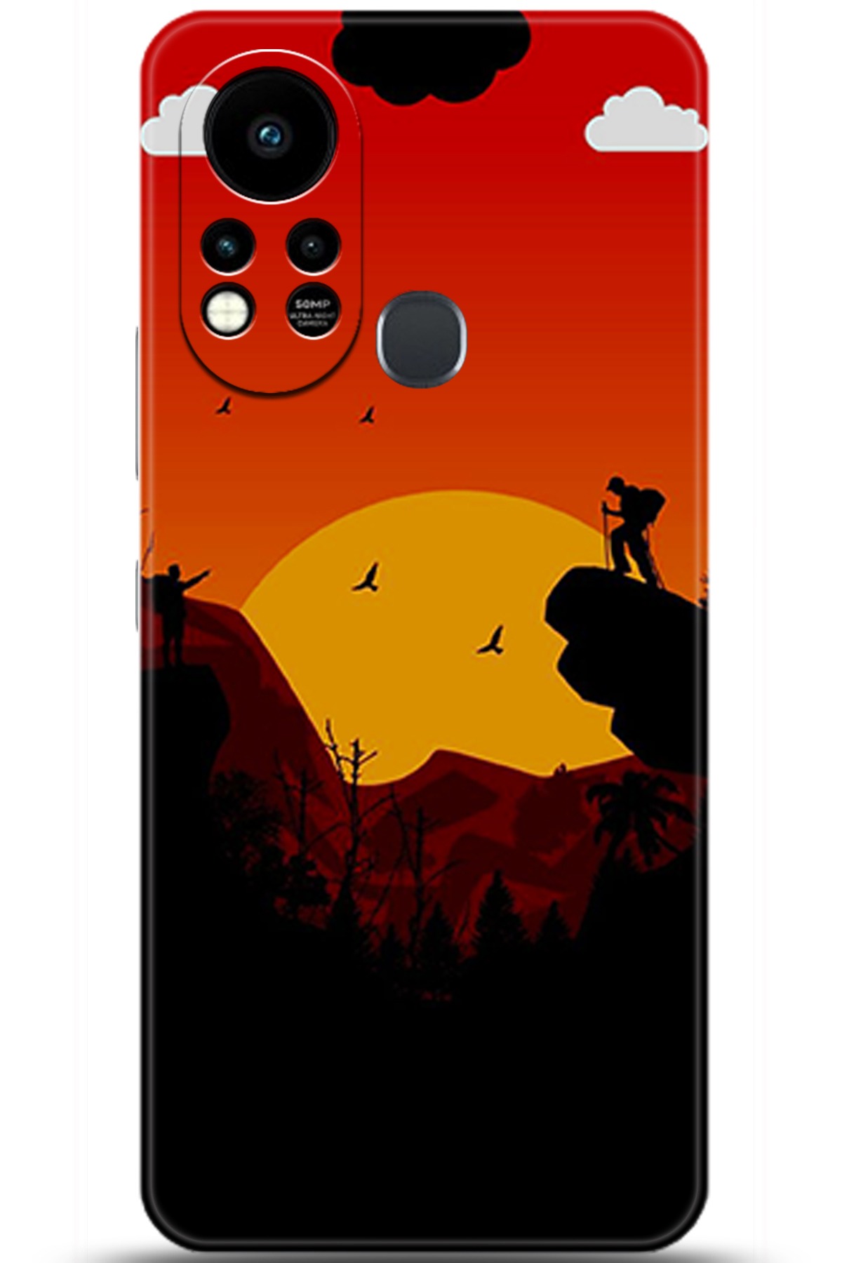 iNfinix Hot 11s Uyumlu Kılıf HD Baskılı Kılıf - Followed Institution 5407