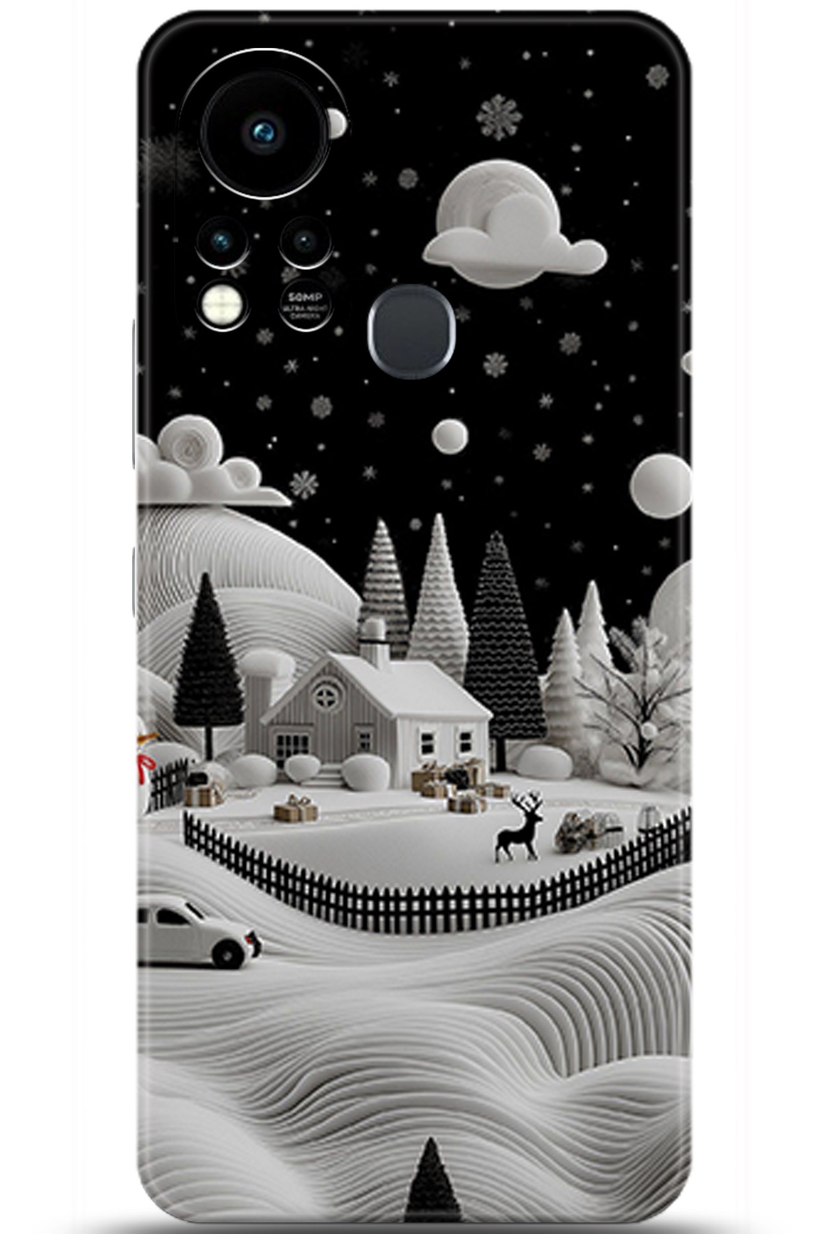 iNfinix Hot 11s Uyumlu Kılıf HD Baskılı Kılıf - Followed Institution 5724