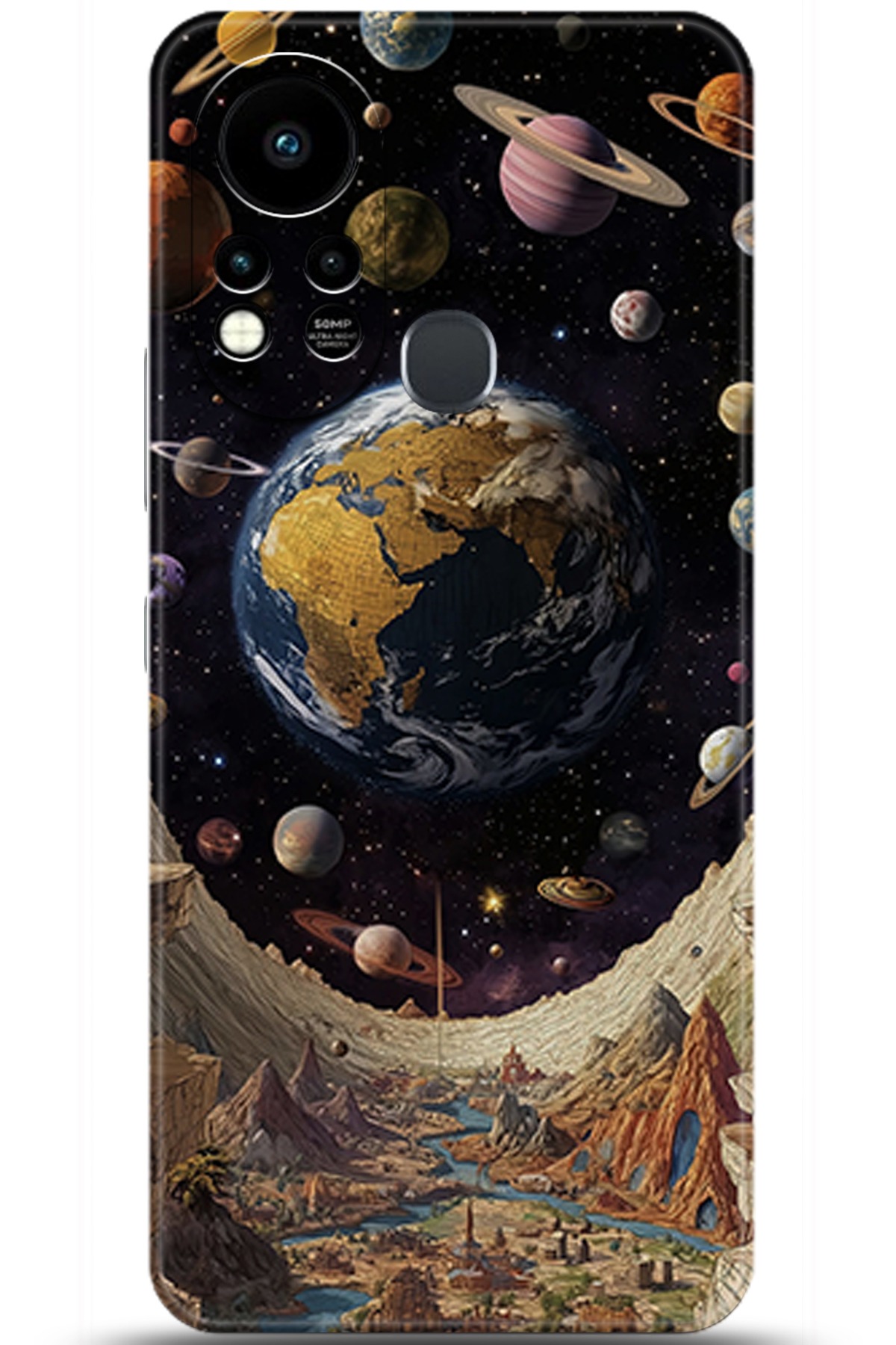 iNfinix Hot 11s Uyumlu Kılıf HD Baskılı Kılıf - Followed Institution 5758