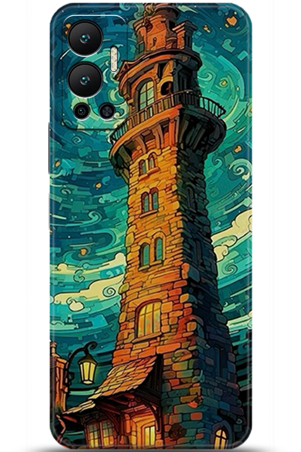 iNfinix Hot 12 Uyumlu Kılıf HD Baskılı Kılıf - Followed Institution 5233