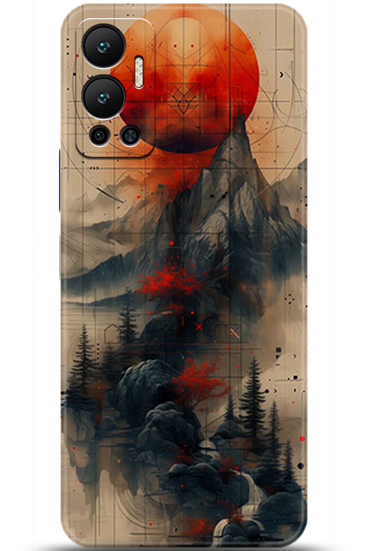 iNfinix Hot 12 Uyumlu Kılıf HD Baskılı Kılıf - Followed Institution 5244