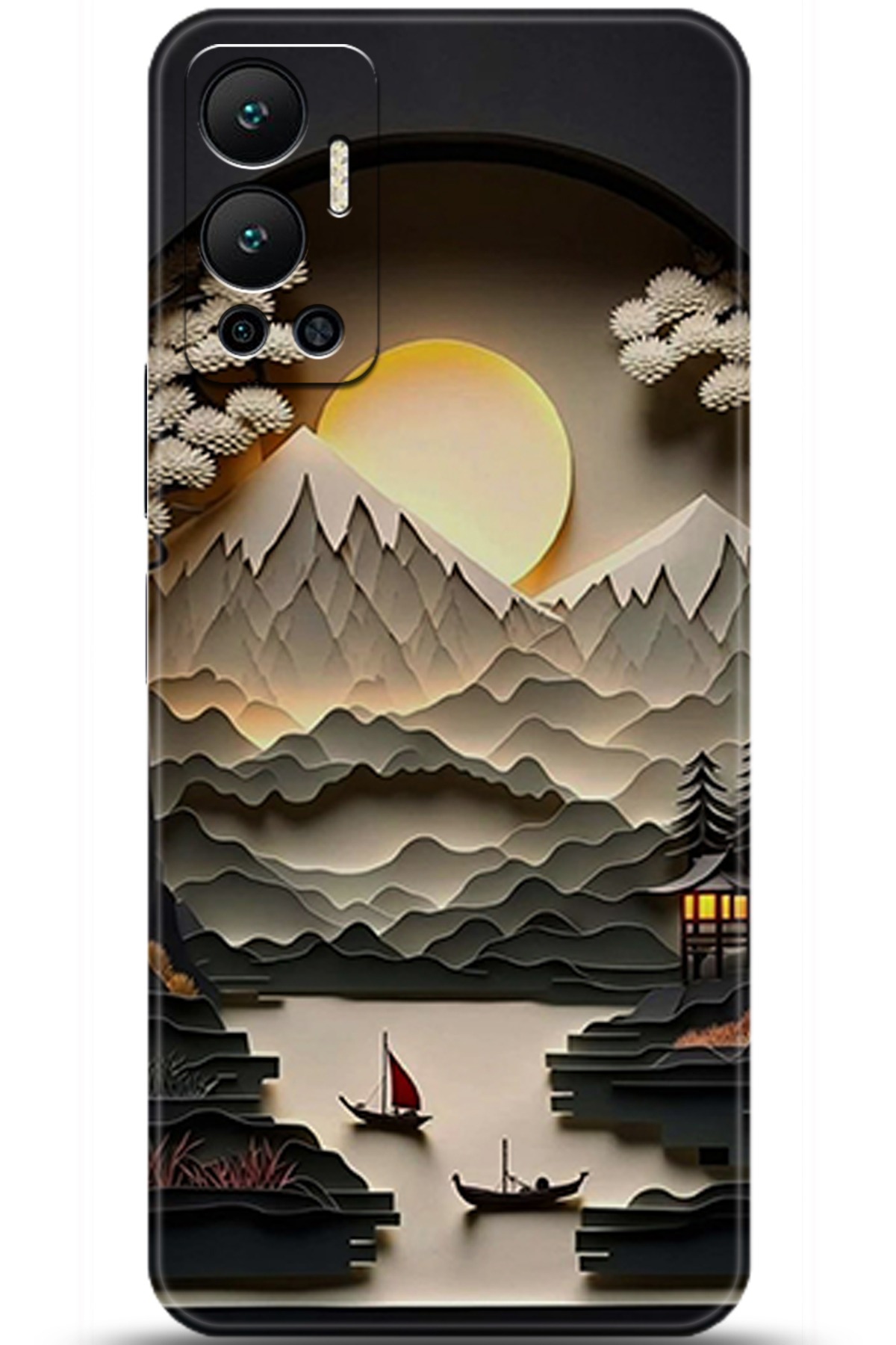 iNfinix Hot 12 Uyumlu Kılıf HD Baskılı Kılıf - Followed Institution 5354