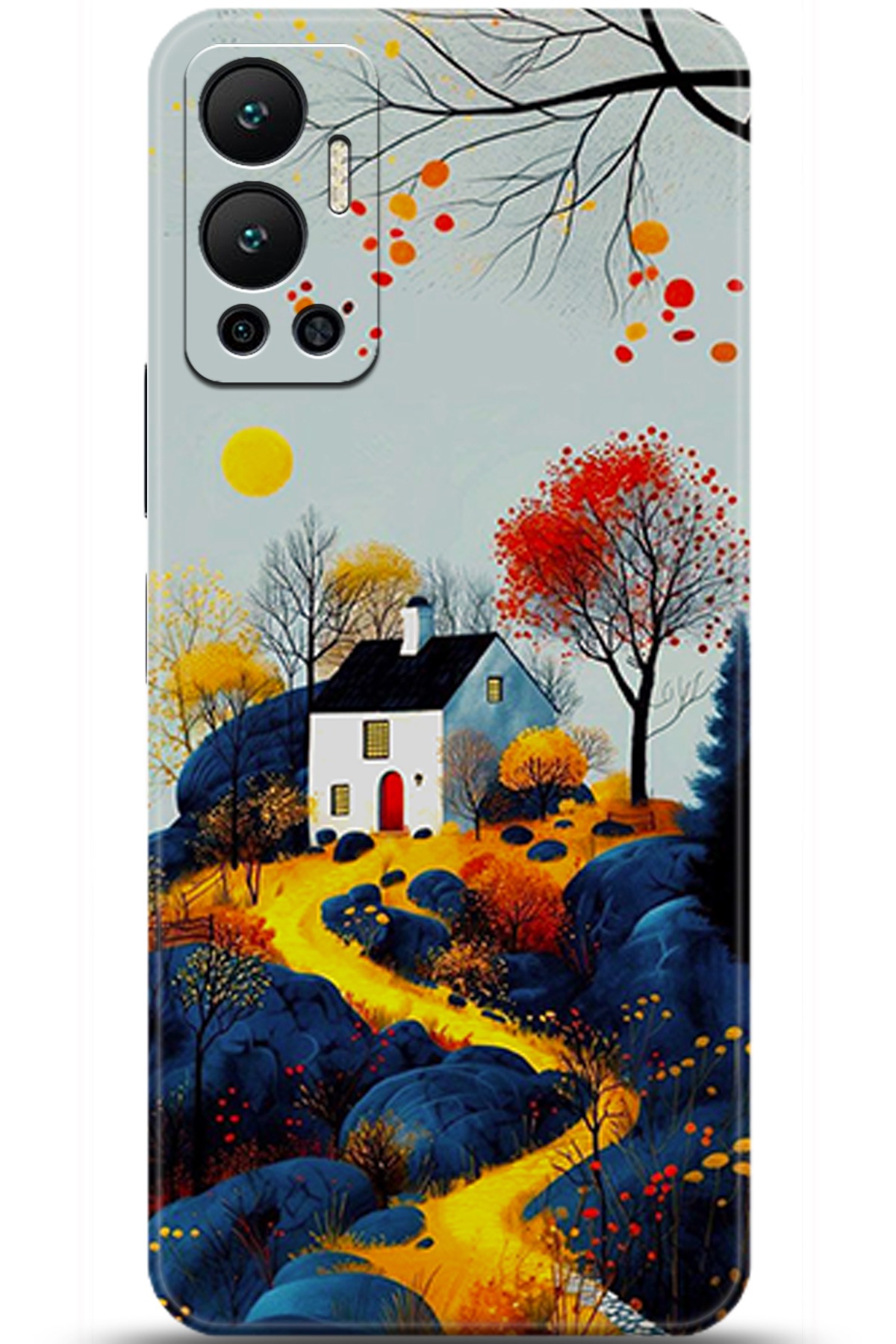 iNfinix Hot 12 Uyumlu Kılıf HD Baskılı Kılıf - Followed Institution 5569