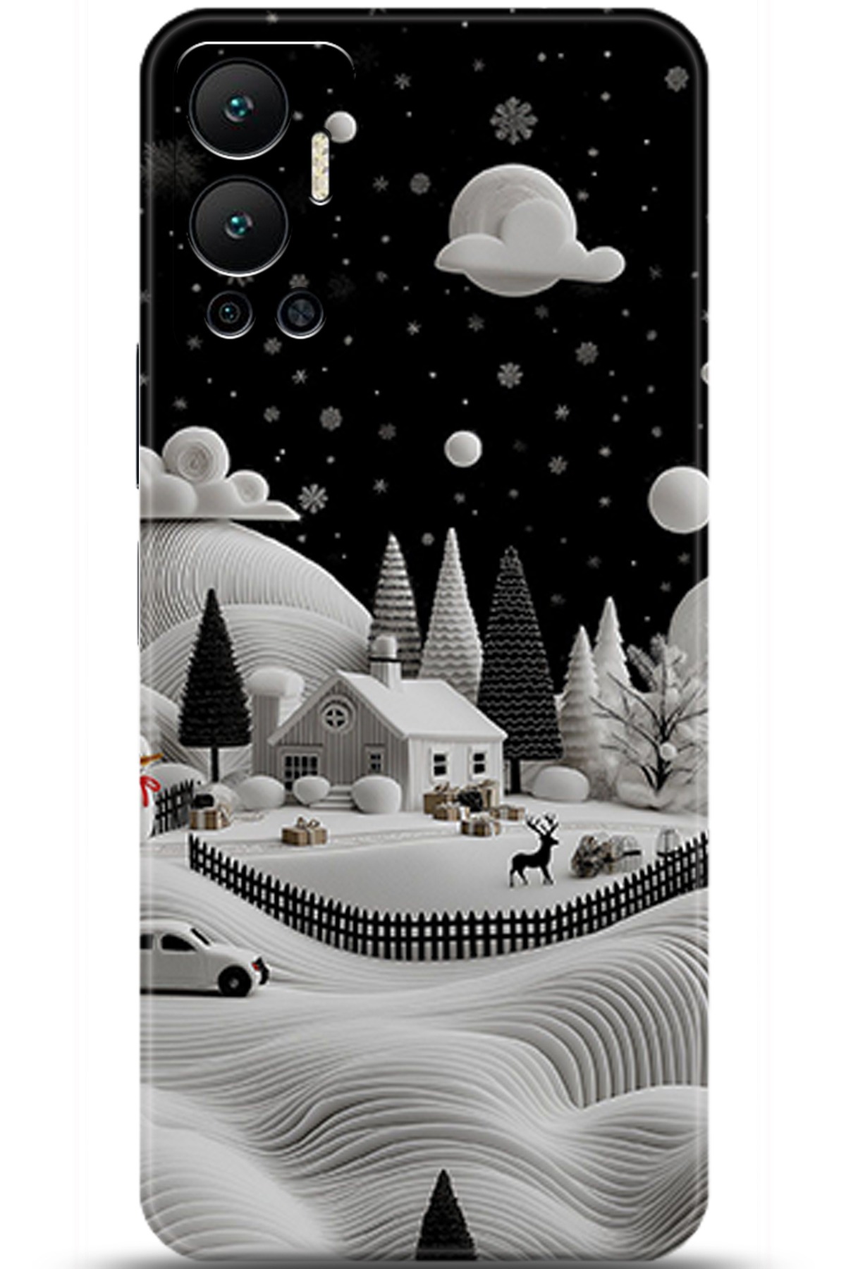 iNfinix Hot 12 Uyumlu Kılıf HD Baskılı Kılıf - Followed Institution 5724