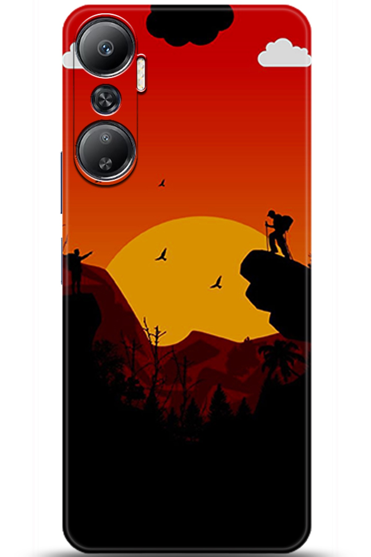 iNfinix Hot 20 Uyumlu Kılıf HD Baskılı Kılıf - Followed Institution 5407