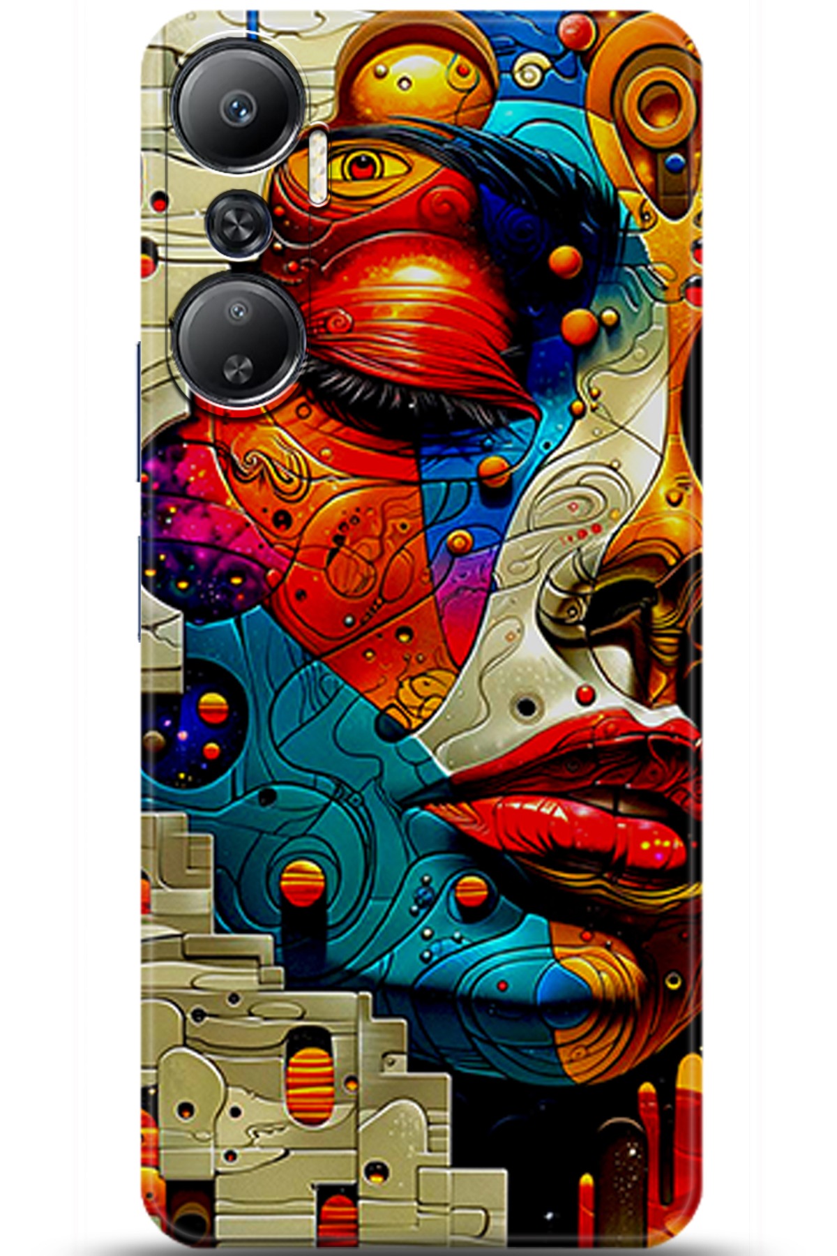 iNfinix Hot 20 Uyumlu Kılıf HD Baskılı Kılıf - Followed Institution 5422