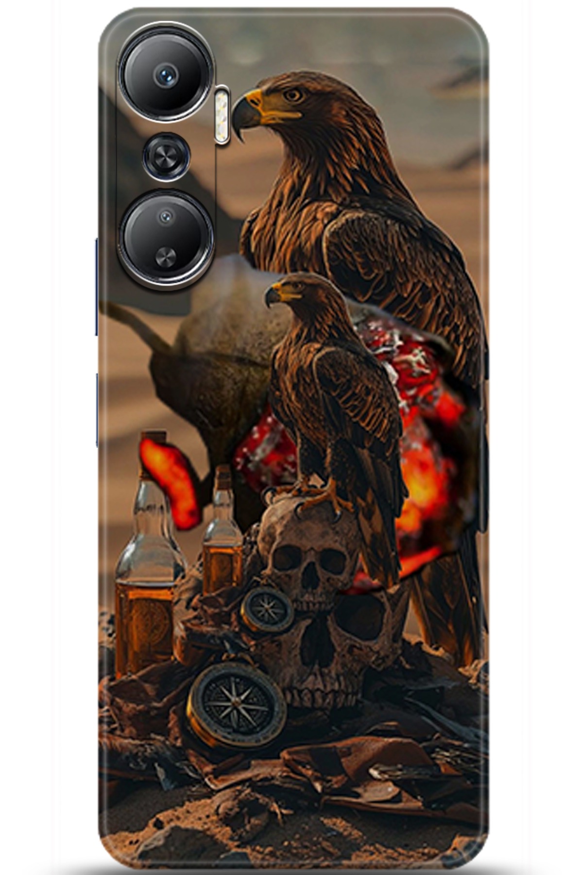 iNfinix Hot 20 Uyumlu Kılıf HD Baskılı Kılıf - Followed Institution 5760