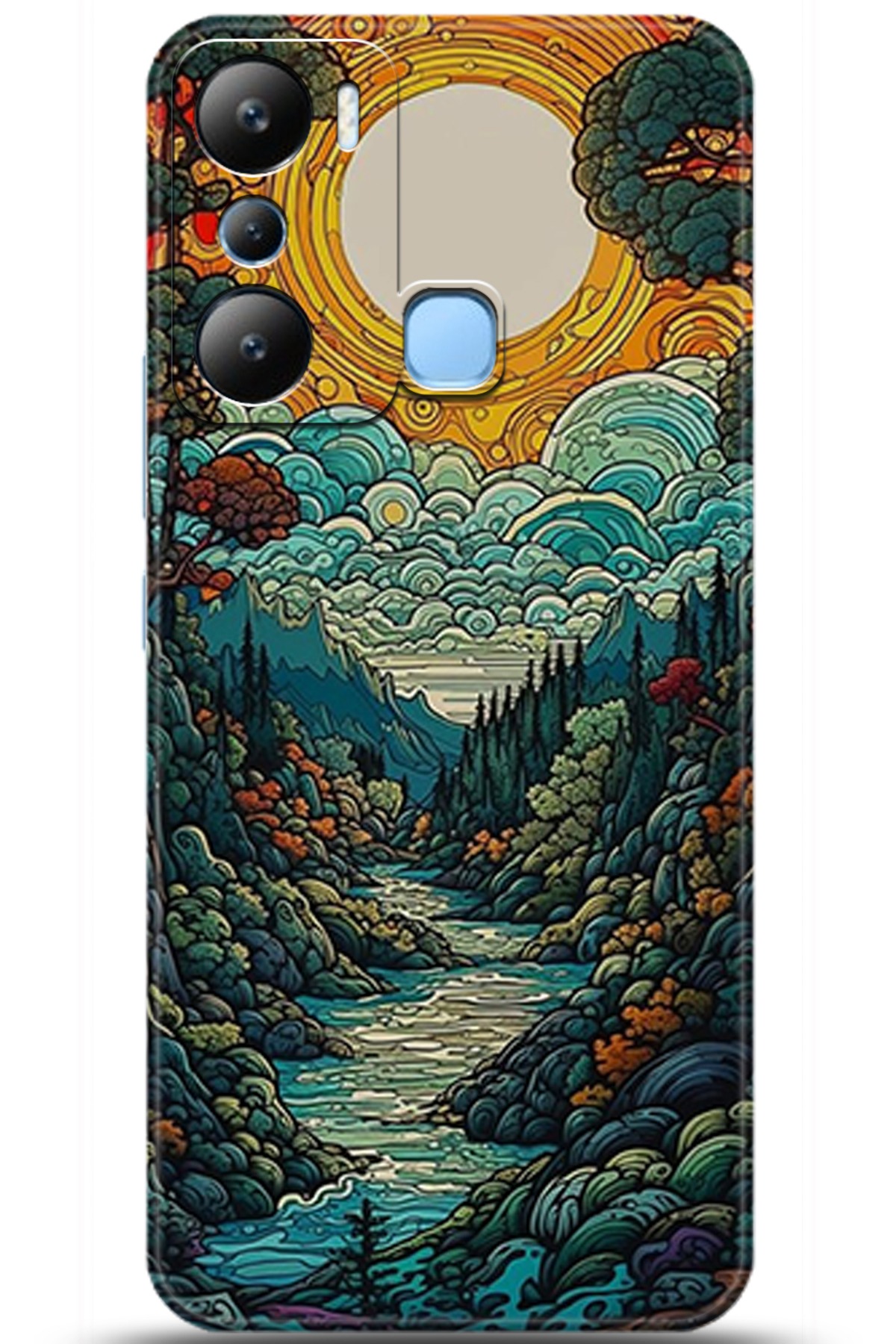 iNfinix Hot 20i Uyumlu Kılıf HD Baskılı Kılıf - Followed Institution 5198