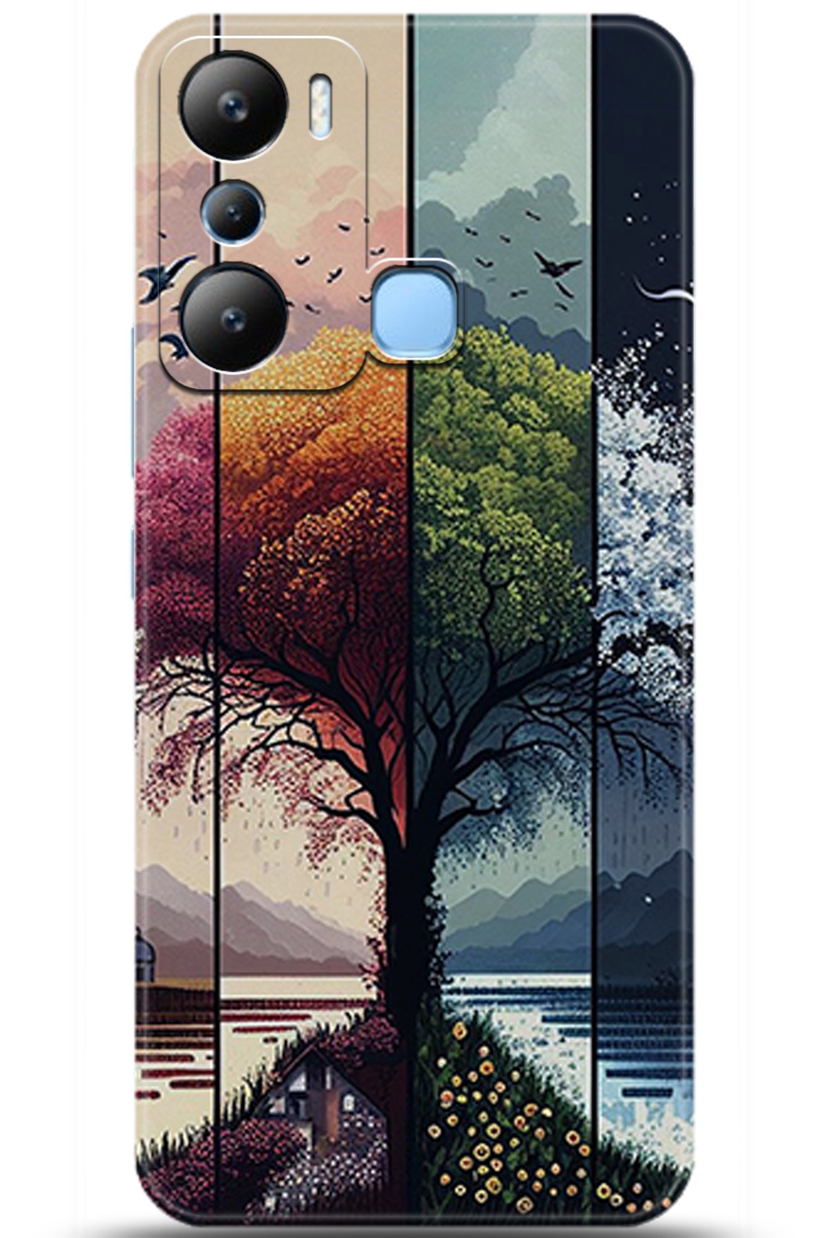 iNfinix Hot 20i Uyumlu Kılıf HD Baskılı Kılıf - Followed Institution 5369