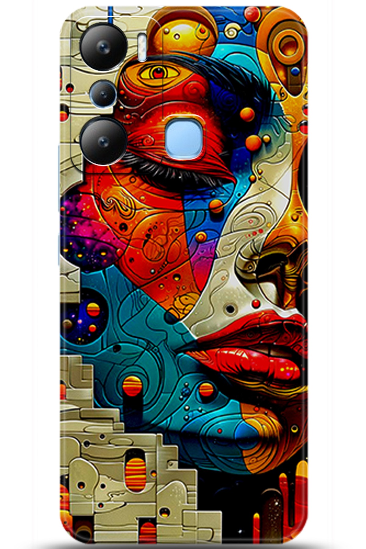 iNfinix Hot 20i Uyumlu Kılıf HD Baskılı Kılıf - Followed Institution 5422