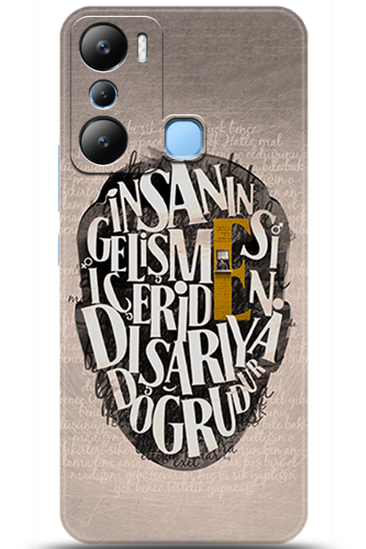 iNfinix Hot 20i Uyumlu Kılıf HD Baskılı Kılıf - Followed Institution 5587