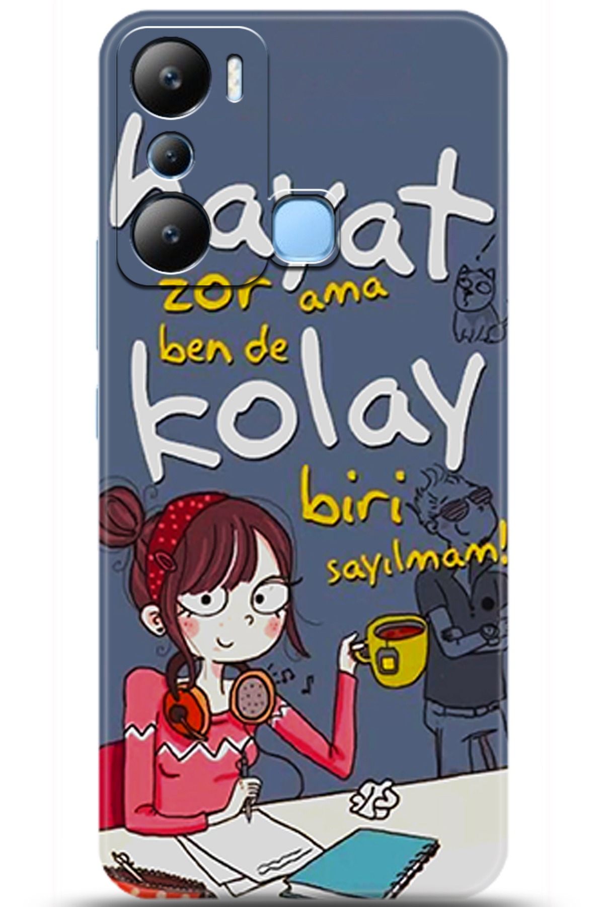 iNfinix Hot 20i Uyumlu Kılıf HD Baskılı Kılıf - Followed Institution 5686