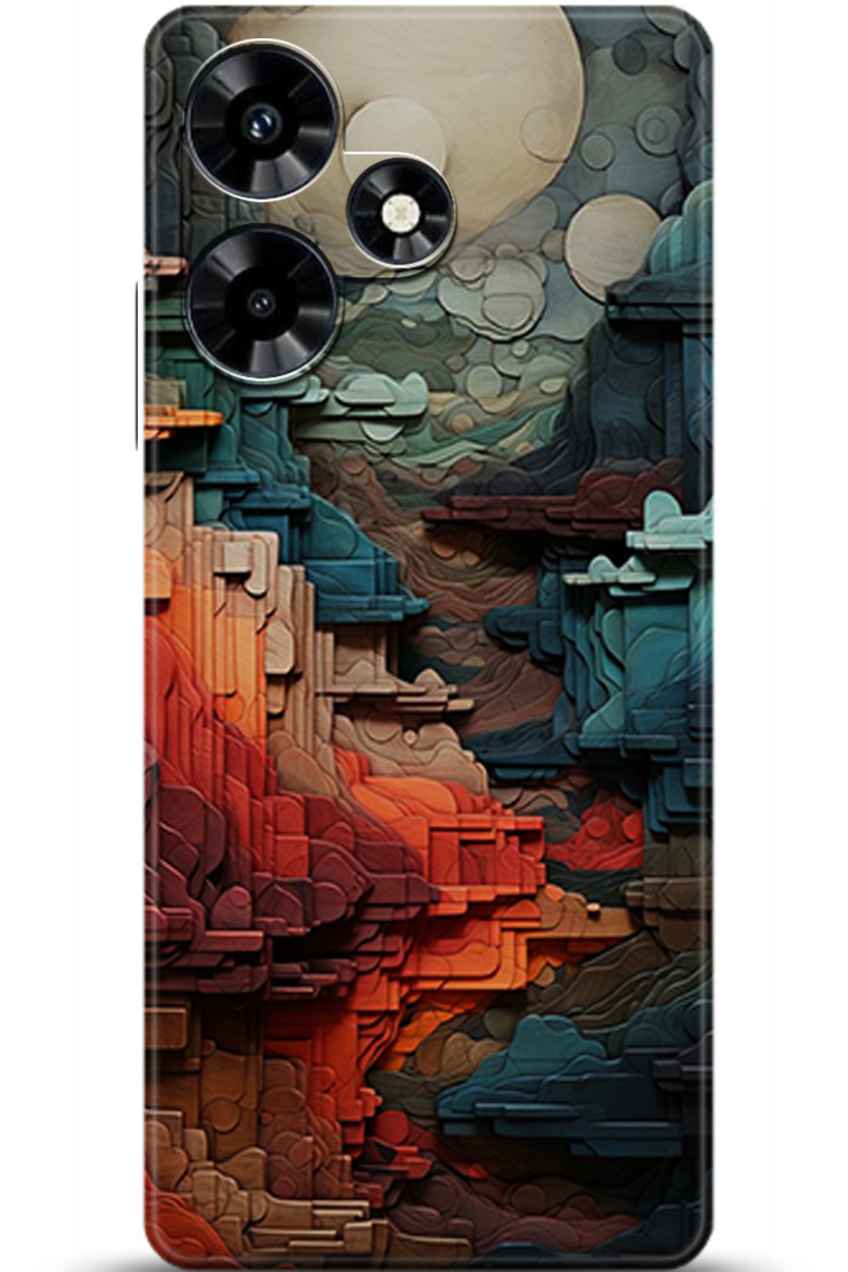 iNfinix Hot 30 Uyumlu Kılıf HD Baskılı Kılıf - Followed Institution 5218