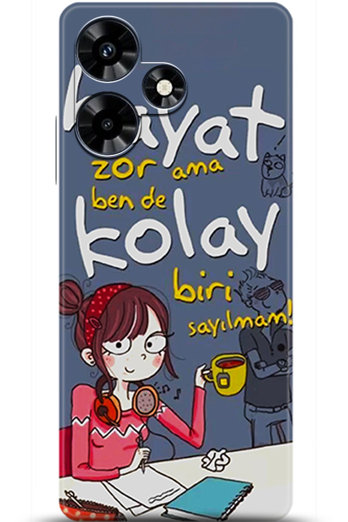 iNfinix Hot 30 Uyumlu Kılıf HD Baskılı Kılıf - Followed Institution 5686