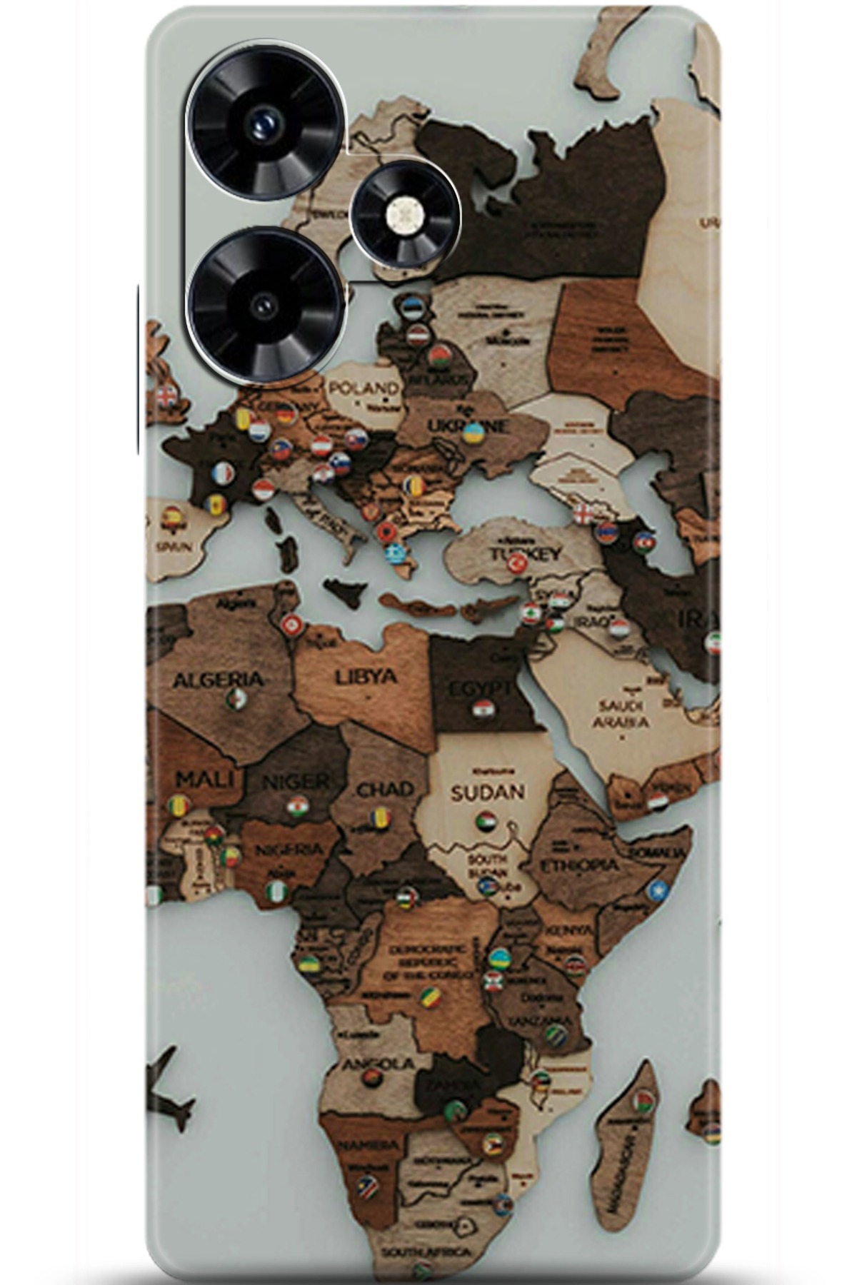 iNfinix Hot 30 Uyumlu Kılıf HD Baskılı Kılıf - Followed Institution 5891