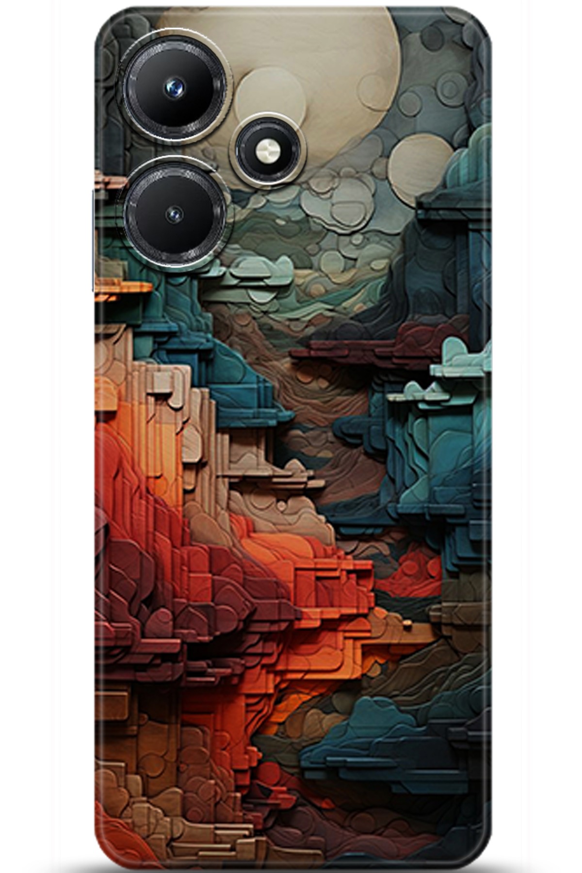 iNfinix Hot 30i Uyumlu Kılıf HD Baskılı Kılıf - Followed Institution 5218