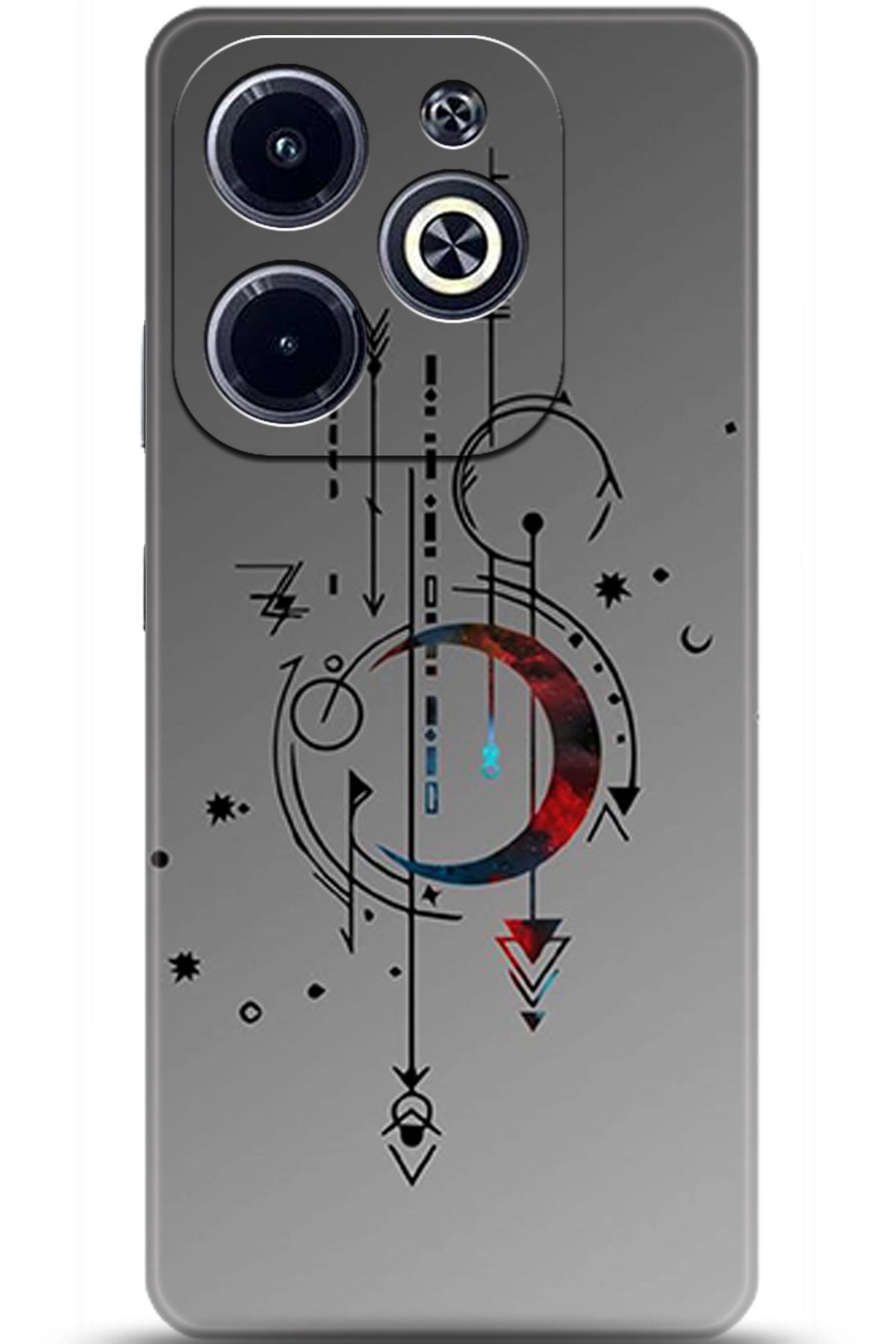 iNfinix Hot 40i Uyumlu Kılıf HD Baskılı Kılıf - Followed Institution 5182