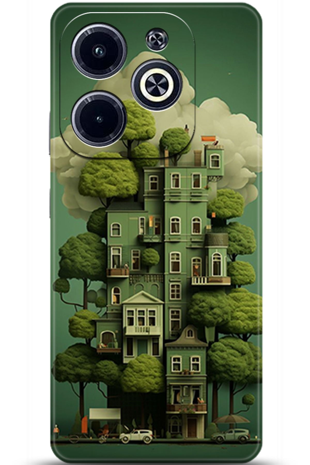 iNfinix Hot 40i Uyumlu Kılıf HD Baskılı Kılıf - Followed Institution 5273