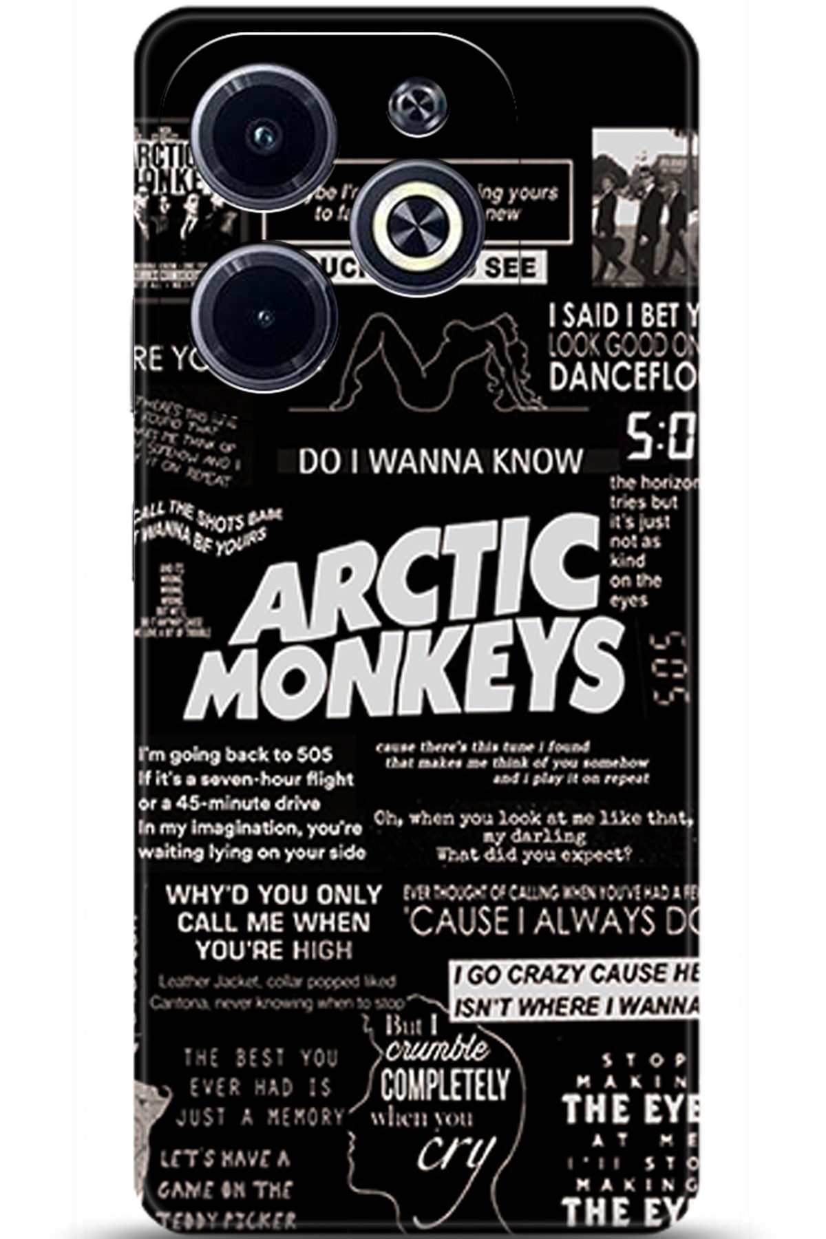 iNfinix Hot 40i Uyumlu Kılıf HD Baskılı Kılıf - Followed Institution 5538