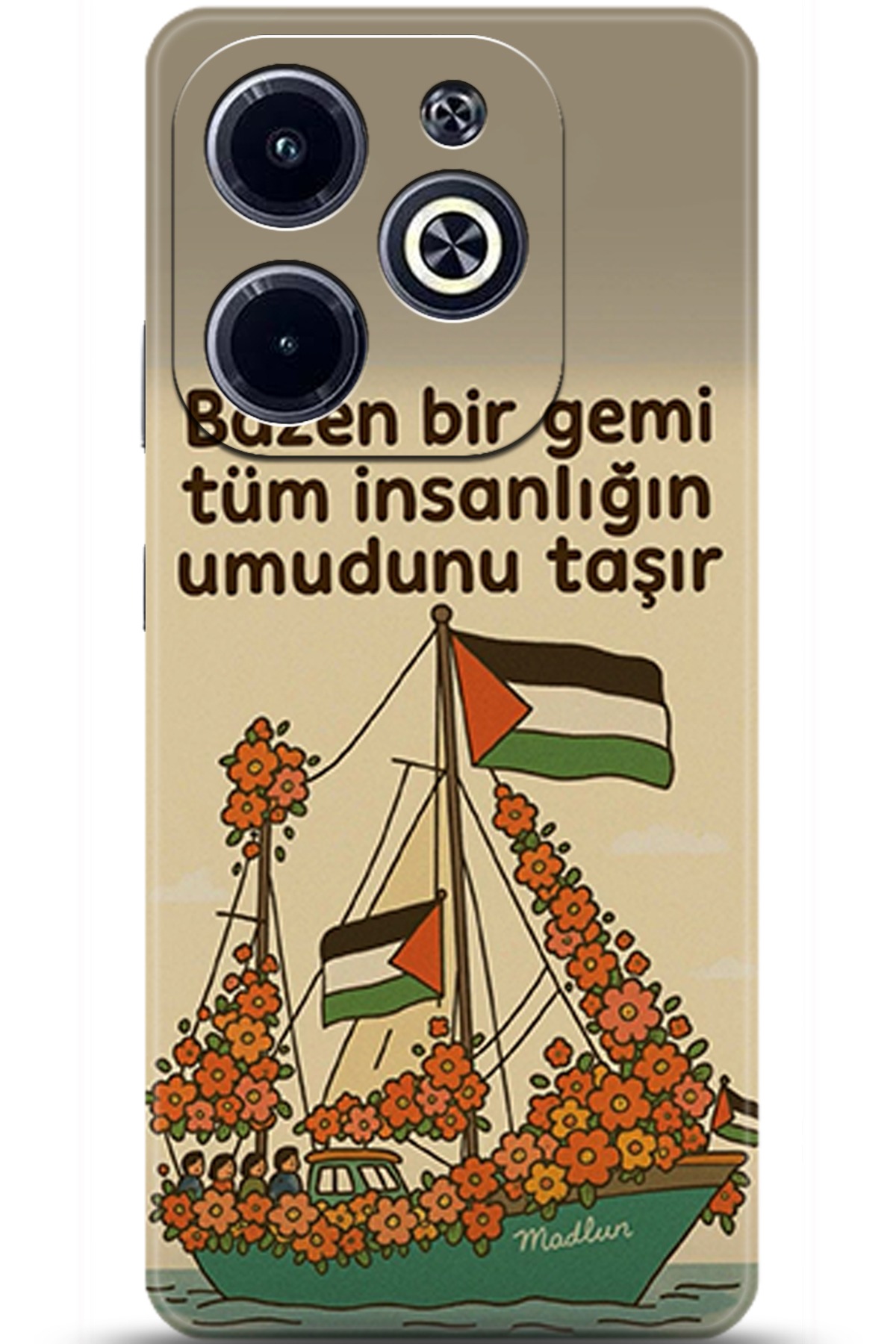 iNfinix Hot 40i Uyumlu Kılıf HD Baskılı Kılıf - Followed Institution 5739