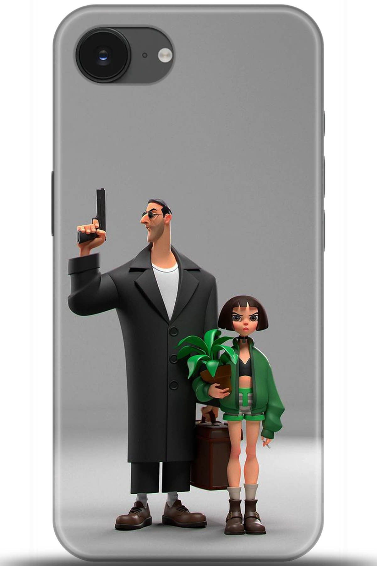 Apple iPhone 16e Uyumlu Kılıf HD Baskılı Kılıf - Followed Institution 5079