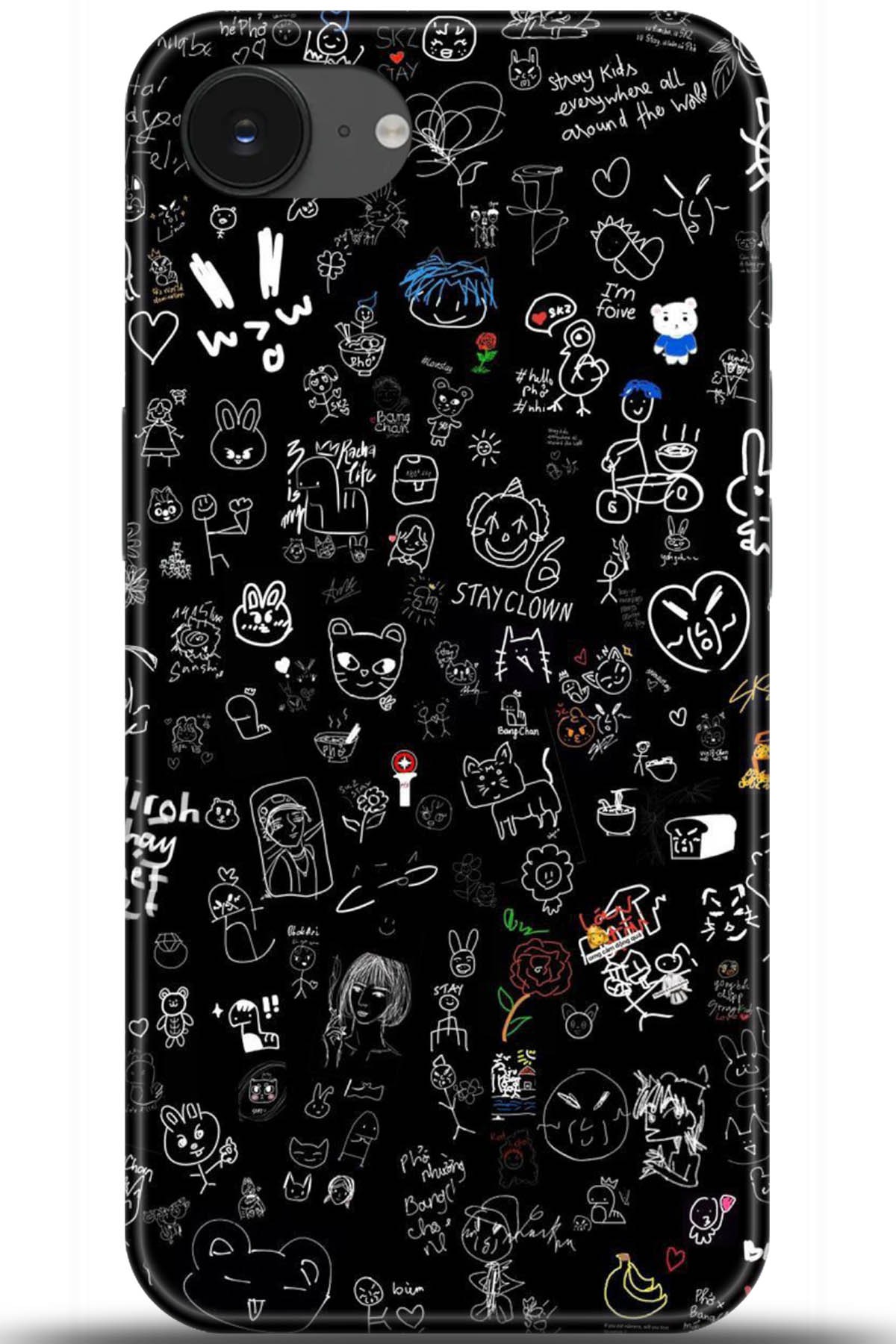 Apple iPhone 16e Uyumlu Kılıf HD Baskılı Kılıf - Followed Institution 5143