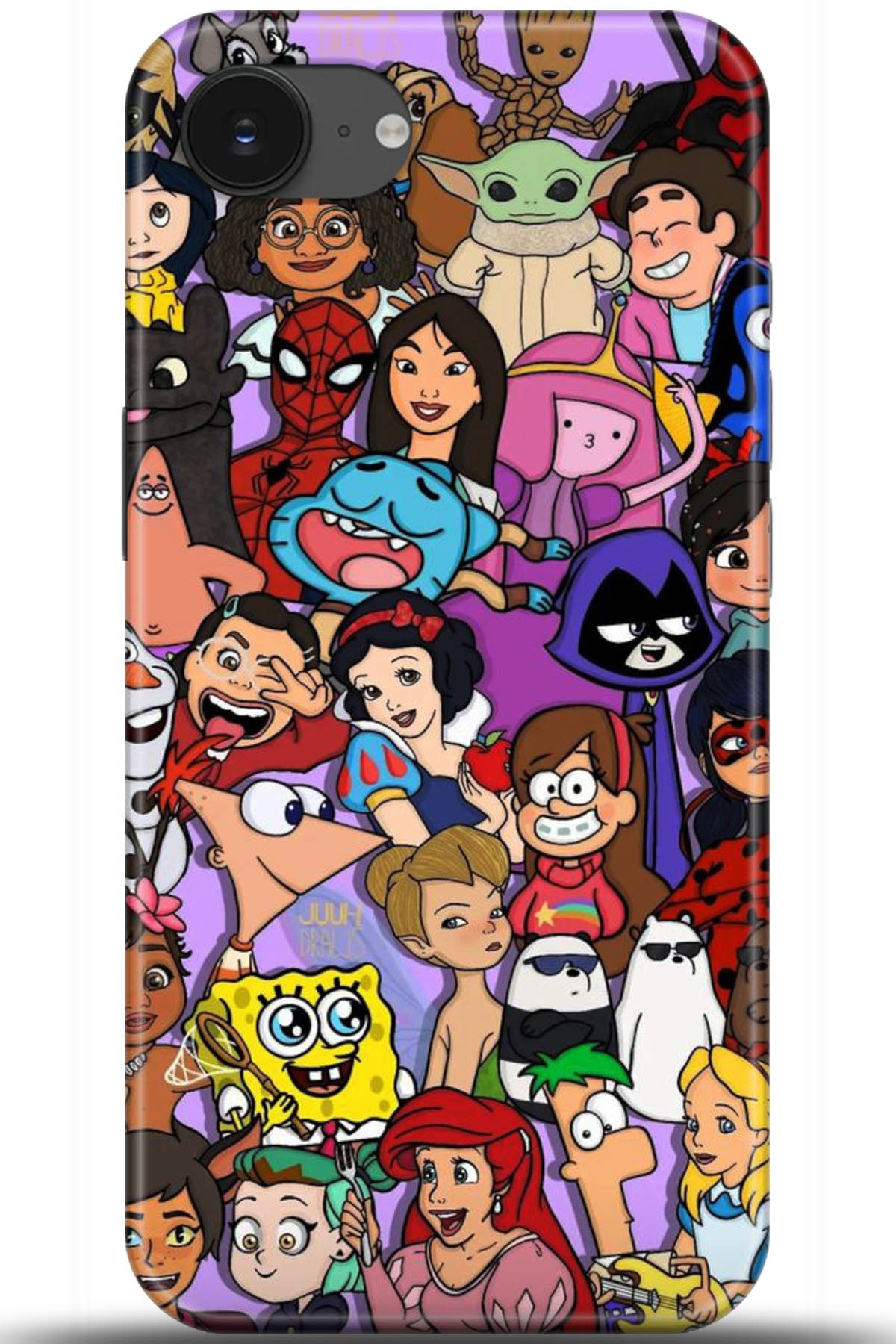 Apple iPhone 16e Uyumlu Kılıf HD Baskılı Kılıf - Followed Institution 5168