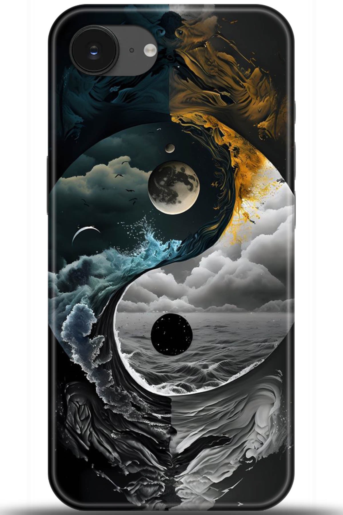 Apple iPhone 16e Uyumlu Kılıf HD Baskılı Kılıf - Followed Institution 5177