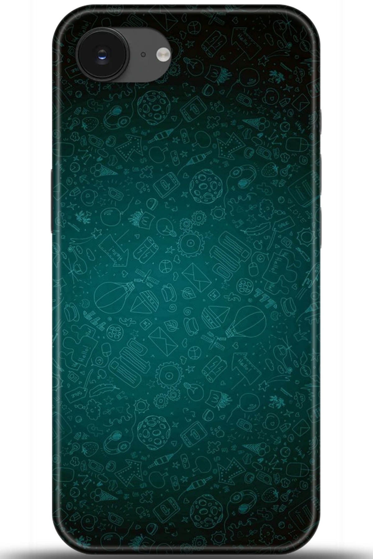 Apple iPhone 16e Uyumlu Kılıf HD Baskılı Kılıf - Followed Institution 5255