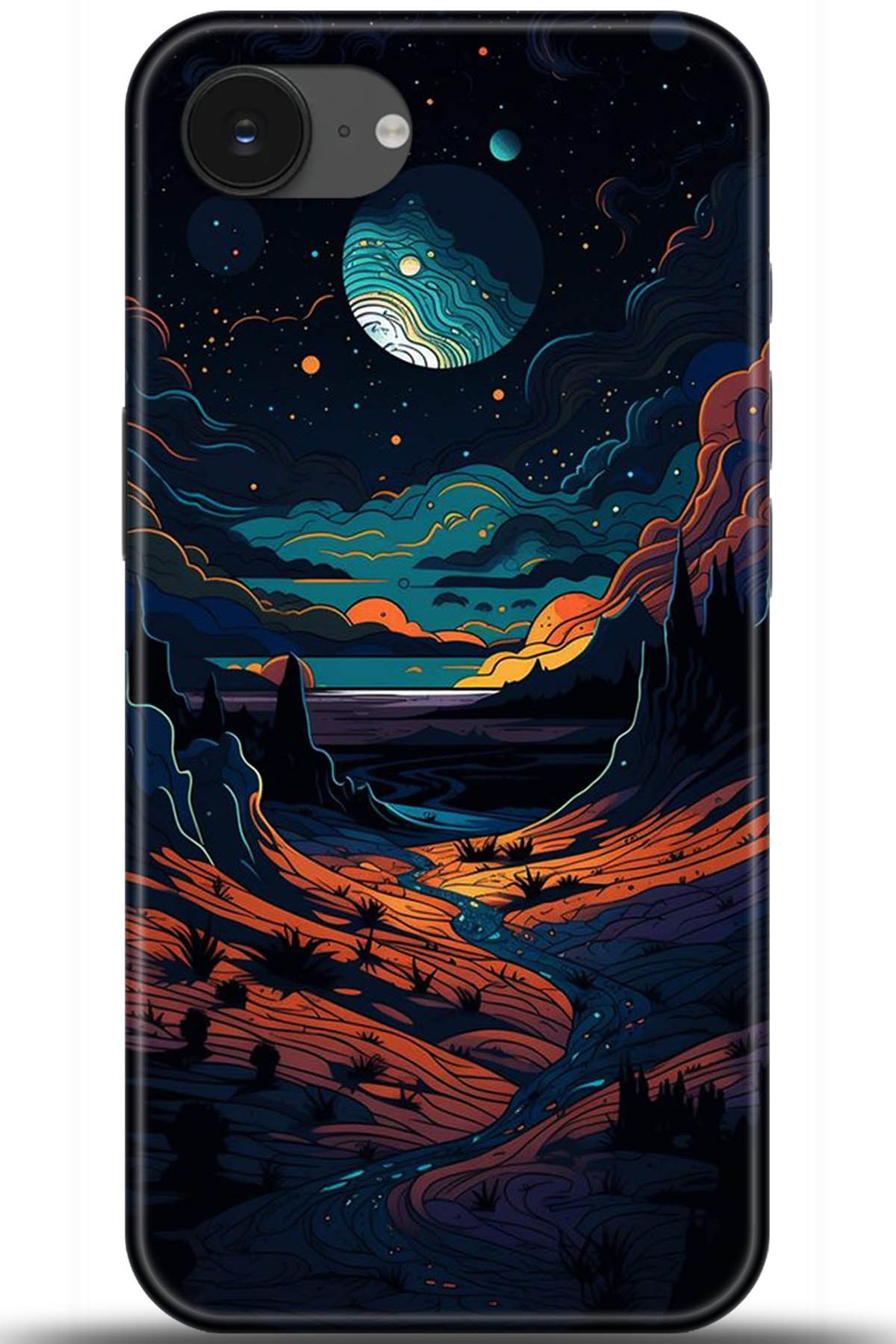 Apple iPhone 16e Uyumlu Kılıf HD Baskılı Kılıf - Followed Institution 5275