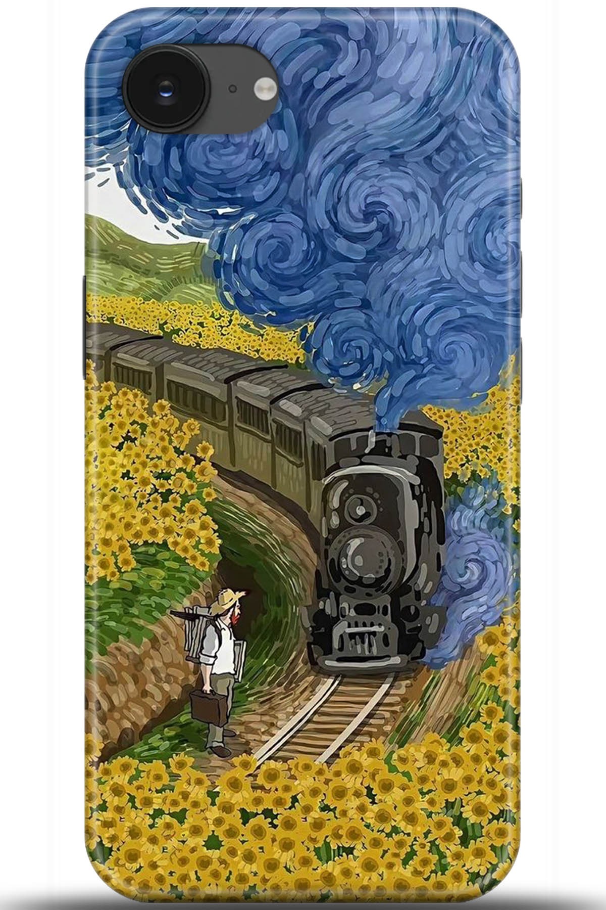 Apple iPhone 16e Uyumlu Kılıf HD Baskılı Kılıf - Followed Institution 5344