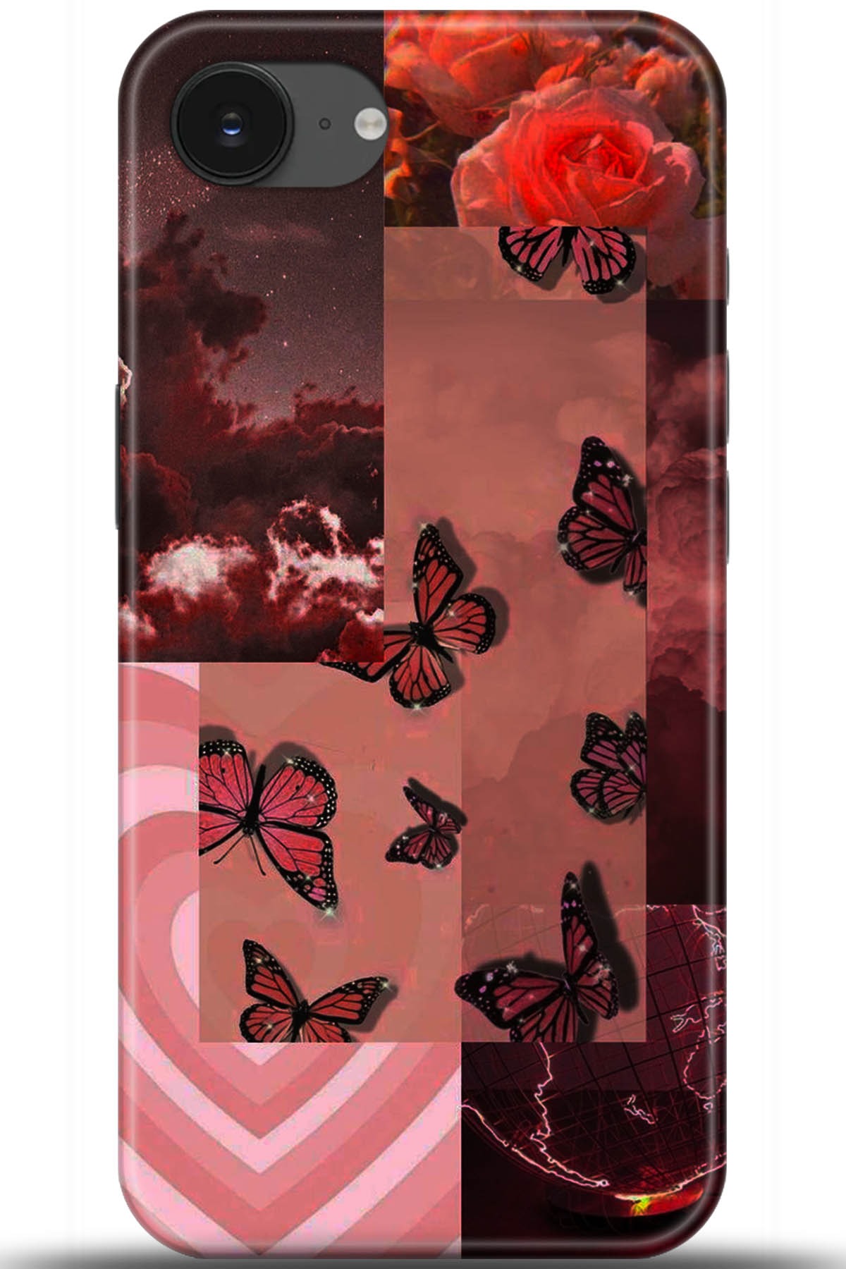 Apple iPhone 16e Uyumlu Kılıf HD Baskılı Kılıf - Followed Institution 5408