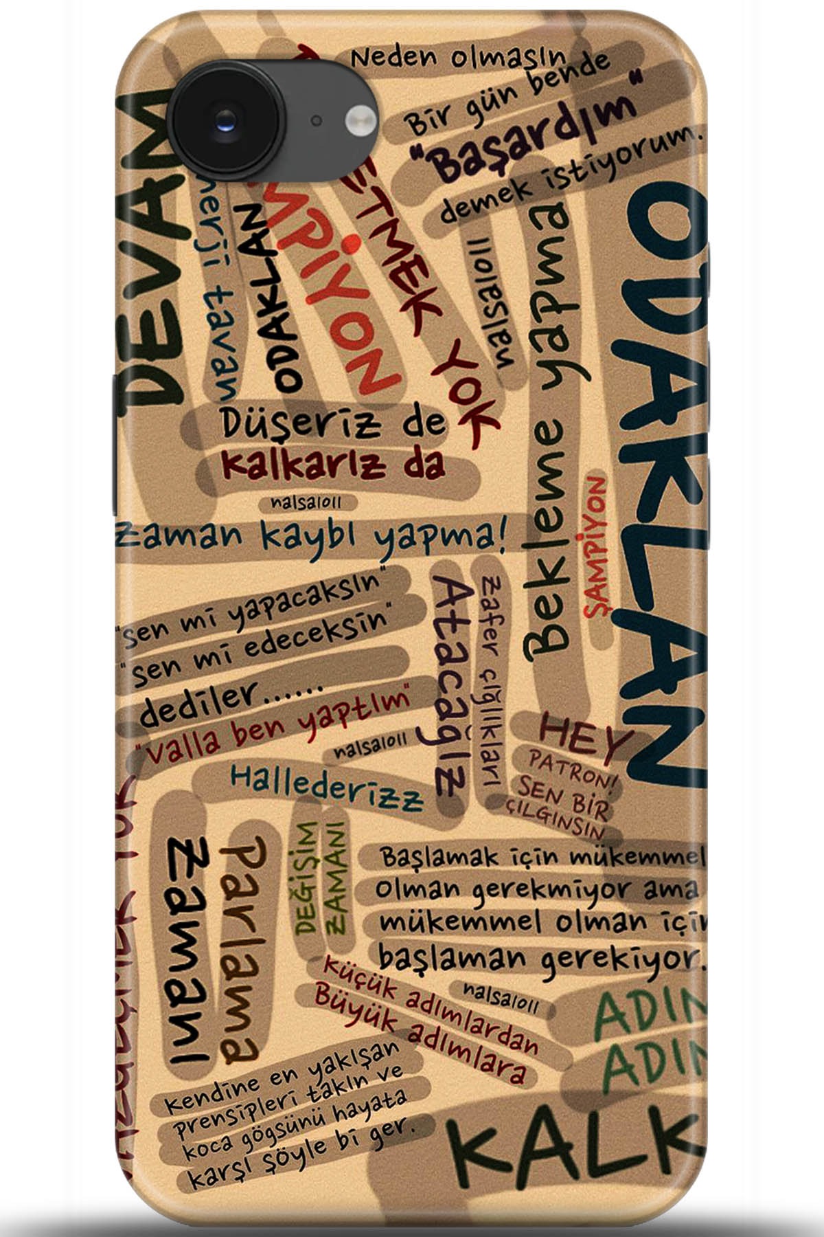 Apple iPhone 16e Uyumlu Kılıf HD Baskılı Kılıf - Followed Institution 5586