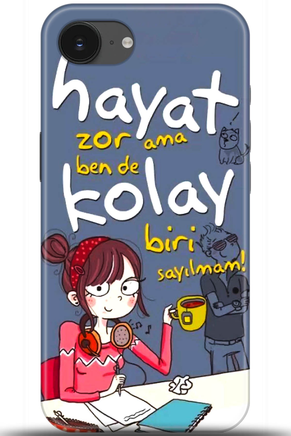 Apple iPhone 16e Uyumlu Kılıf HD Baskılı Kılıf - Followed Institution 5686