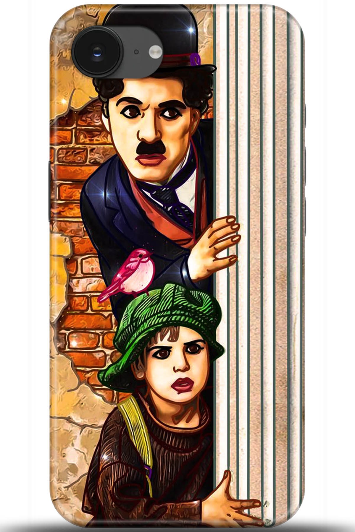 Apple iPhone 16e Uyumlu Kılıf HD Baskılı Kılıf - Followed Institution 5694