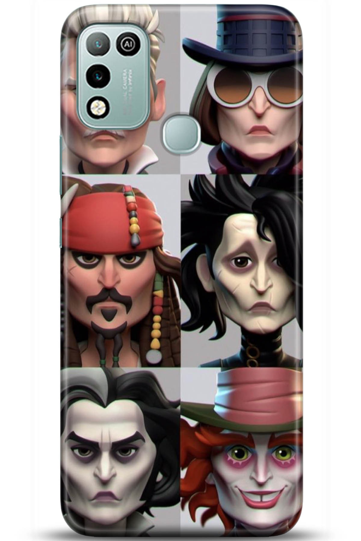 iNfinix Hot 10 Uyumlu Kılıf HD Baskılı Kılıf - Followed Institution 5001