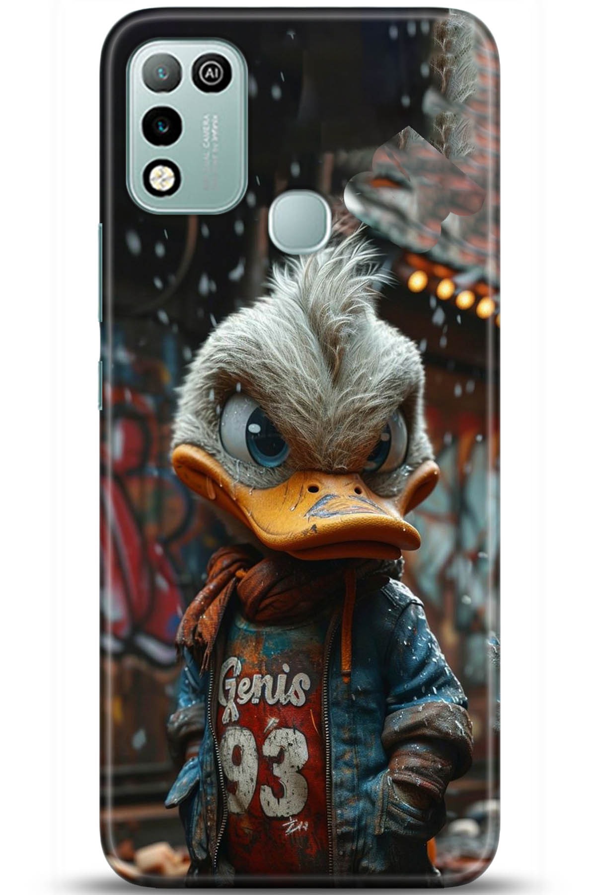 iNfinix Hot 10 Uyumlu Kılıf HD Baskılı Kılıf - Followed Institution 5230