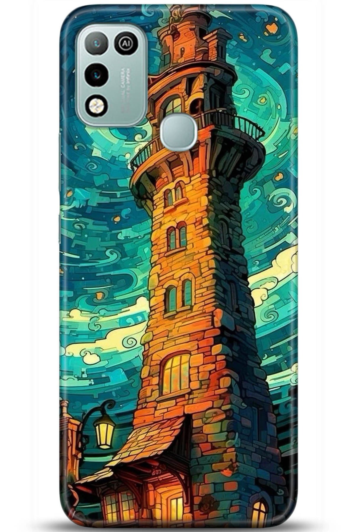 iNfinix Hot 10 Uyumlu Kılıf HD Baskılı Kılıf - Followed Institution 5233