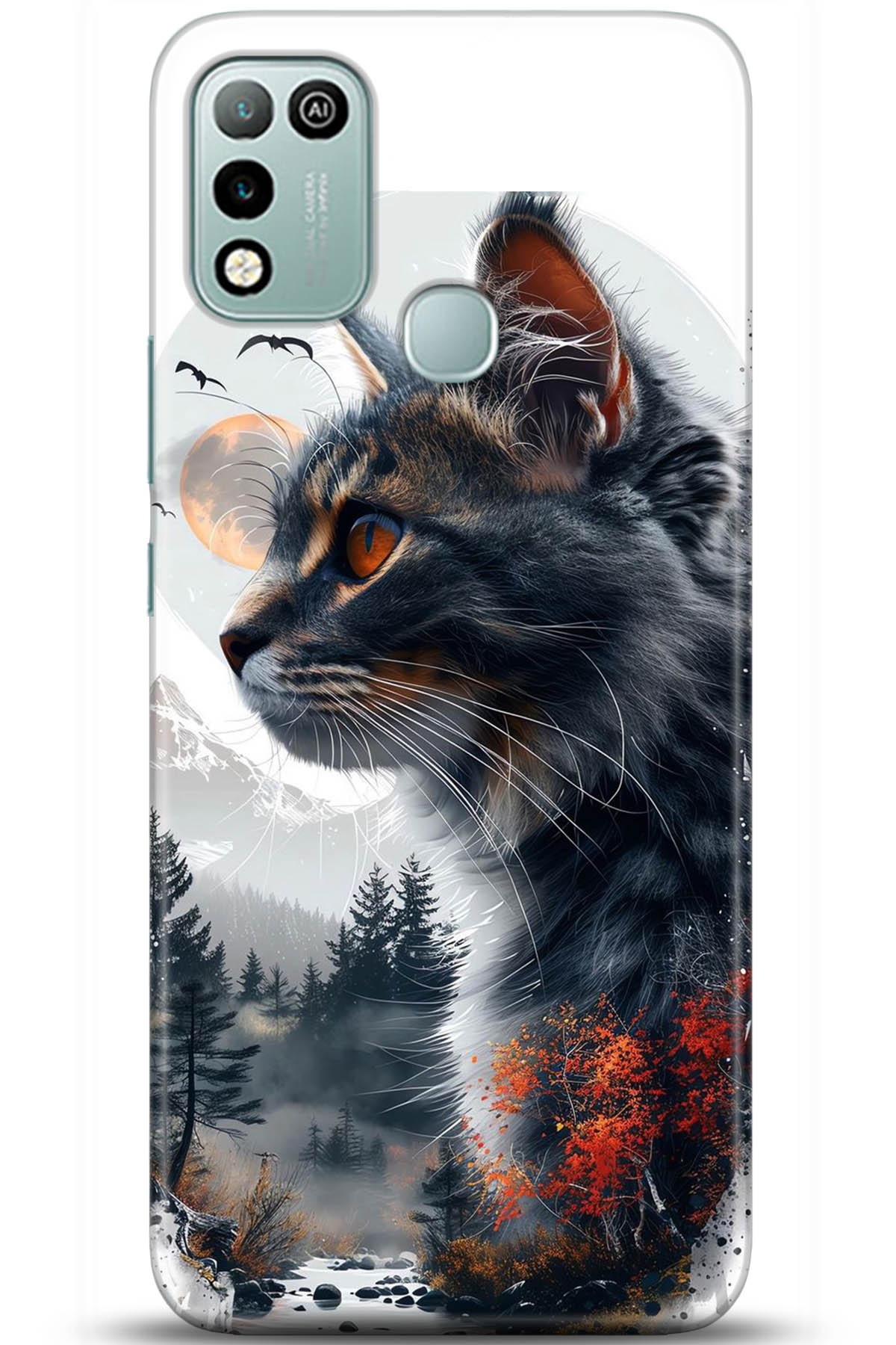 iNfinix Hot 10 Uyumlu Kılıf HD Baskılı Kılıf - Followed Institution 5319